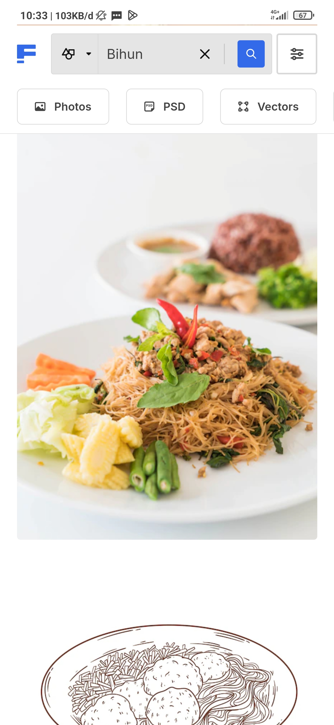 Bihun goreng