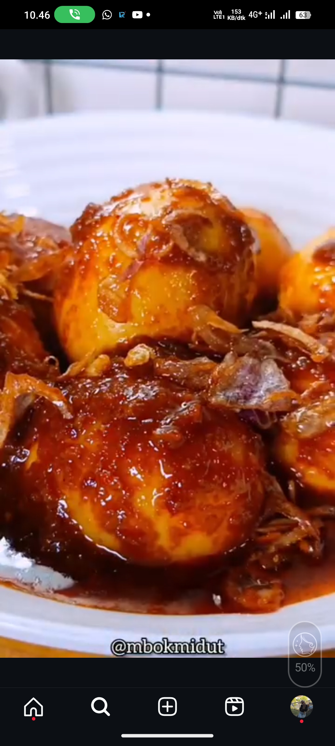 Semur Telur Kecap Manis