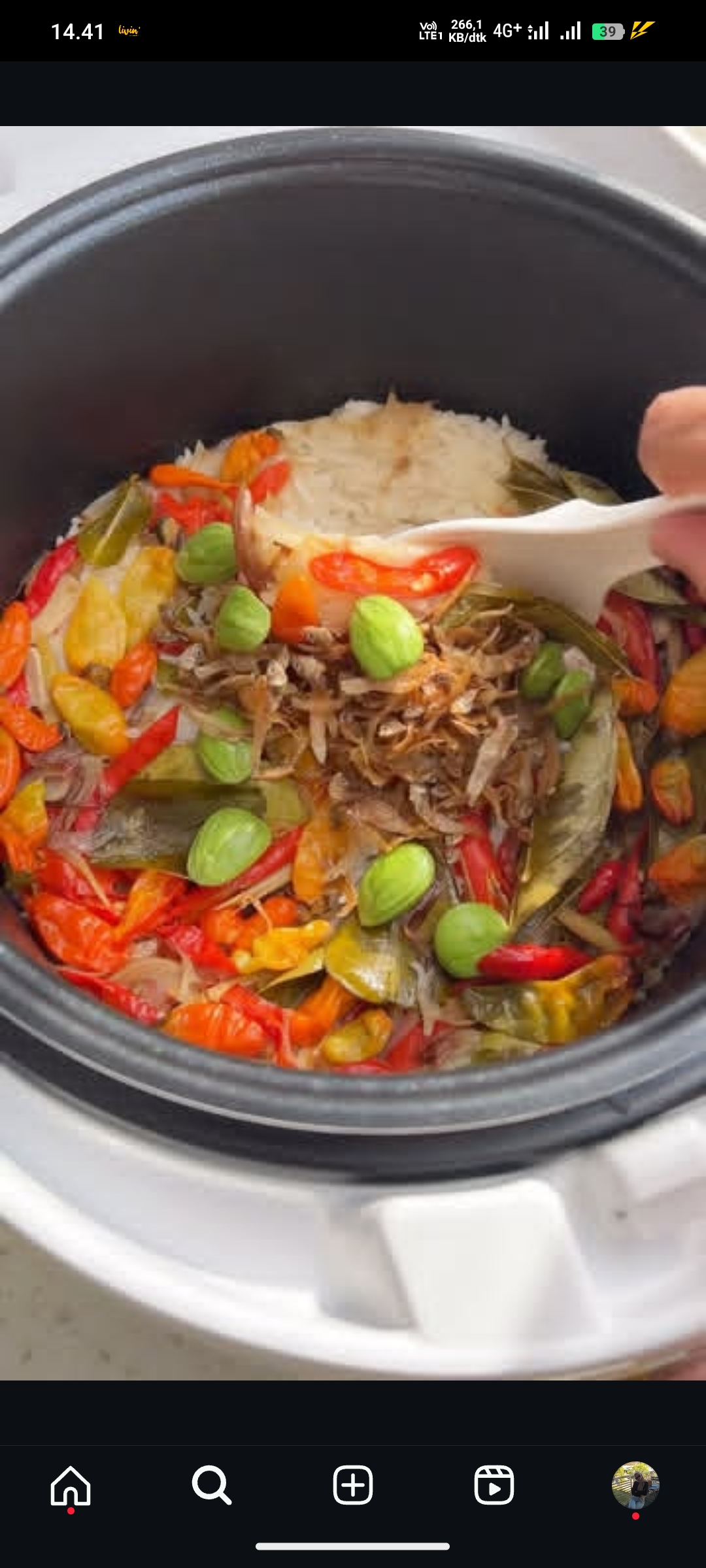 Nasi Liwet Rice Cooker