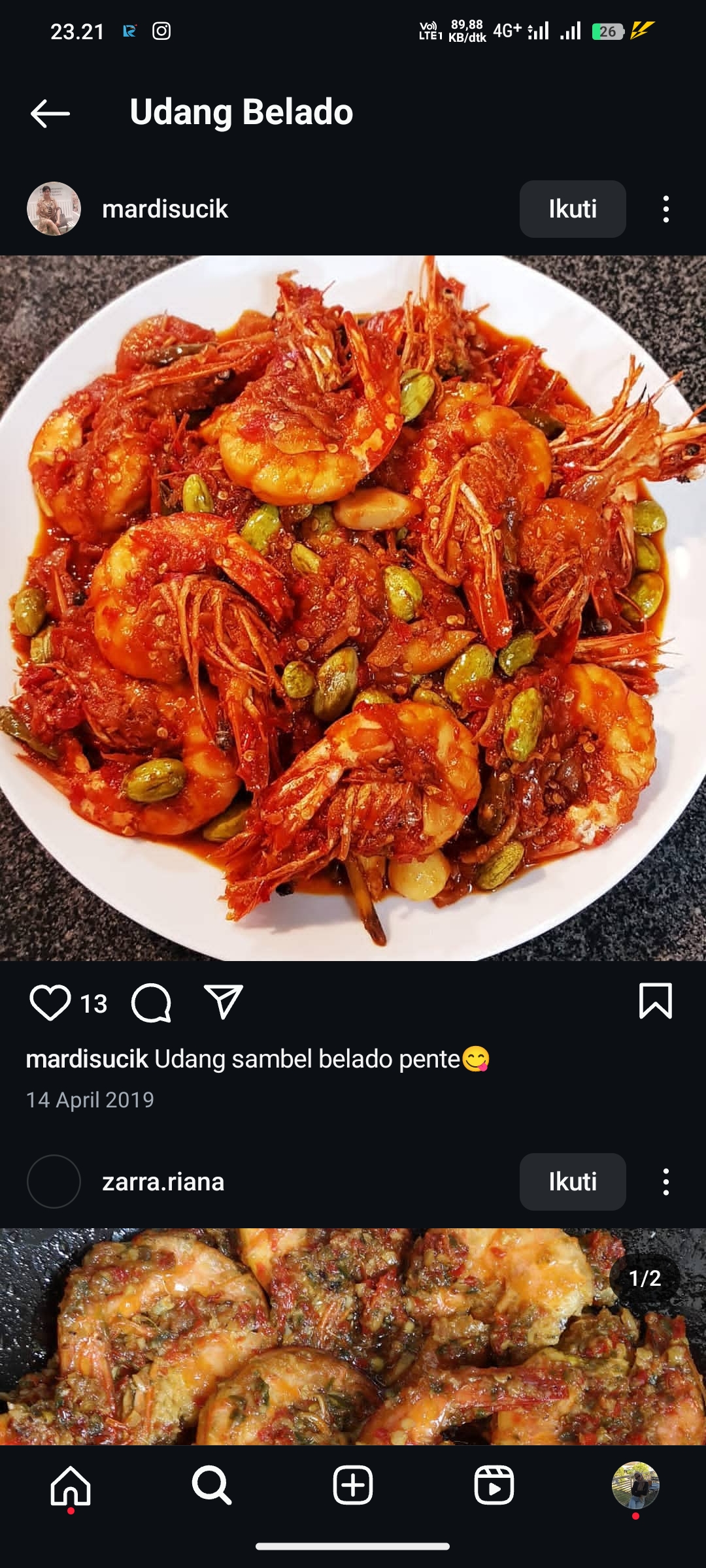 Udang Belado