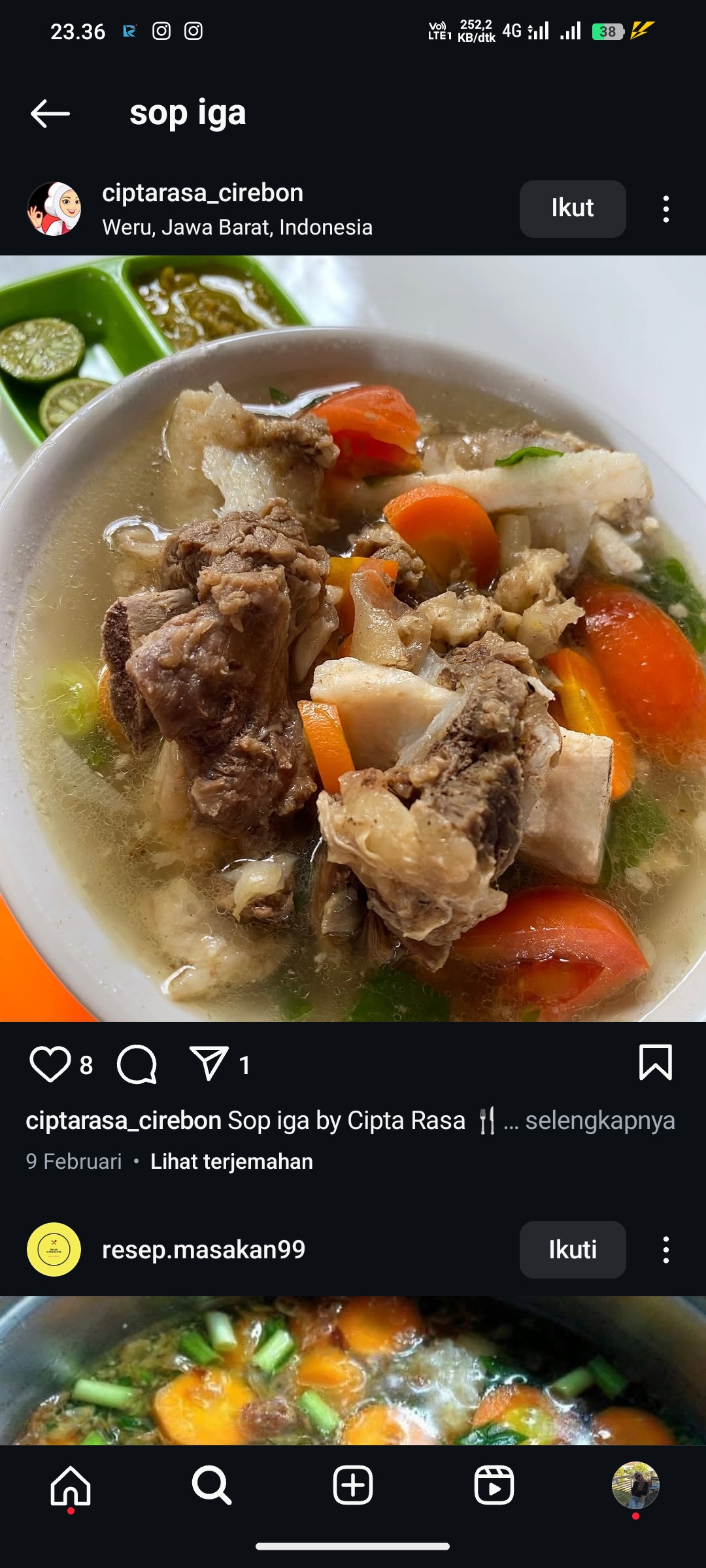 Semur Jengkol