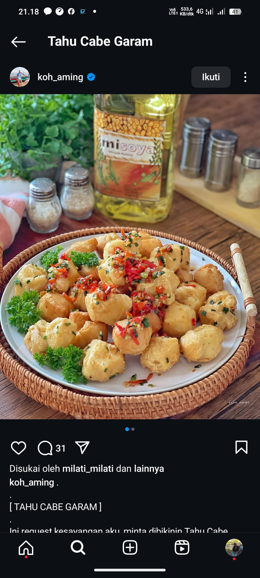 Tahu Cabe Garam