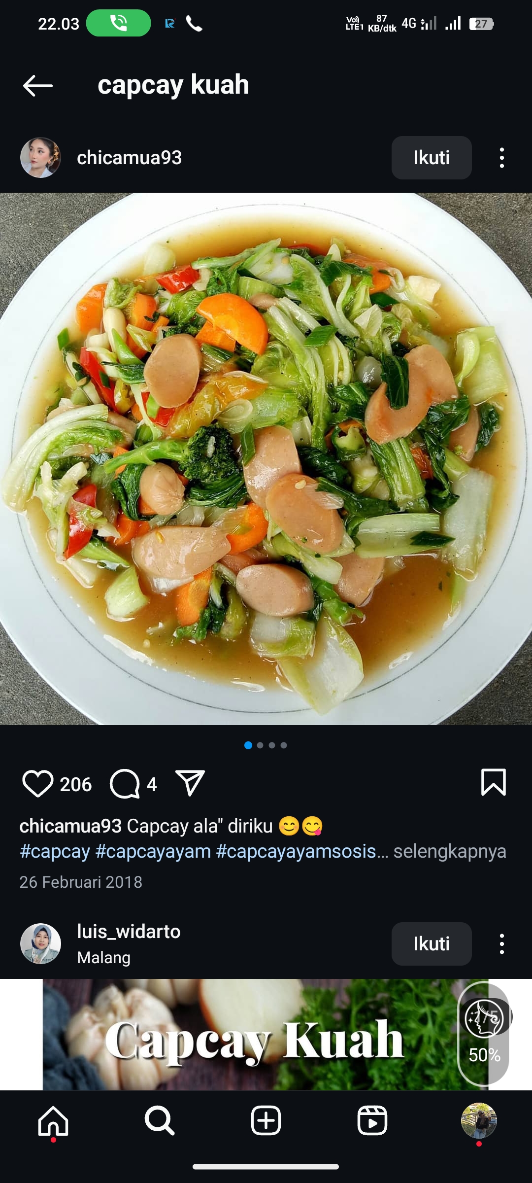 Capcay Kuah