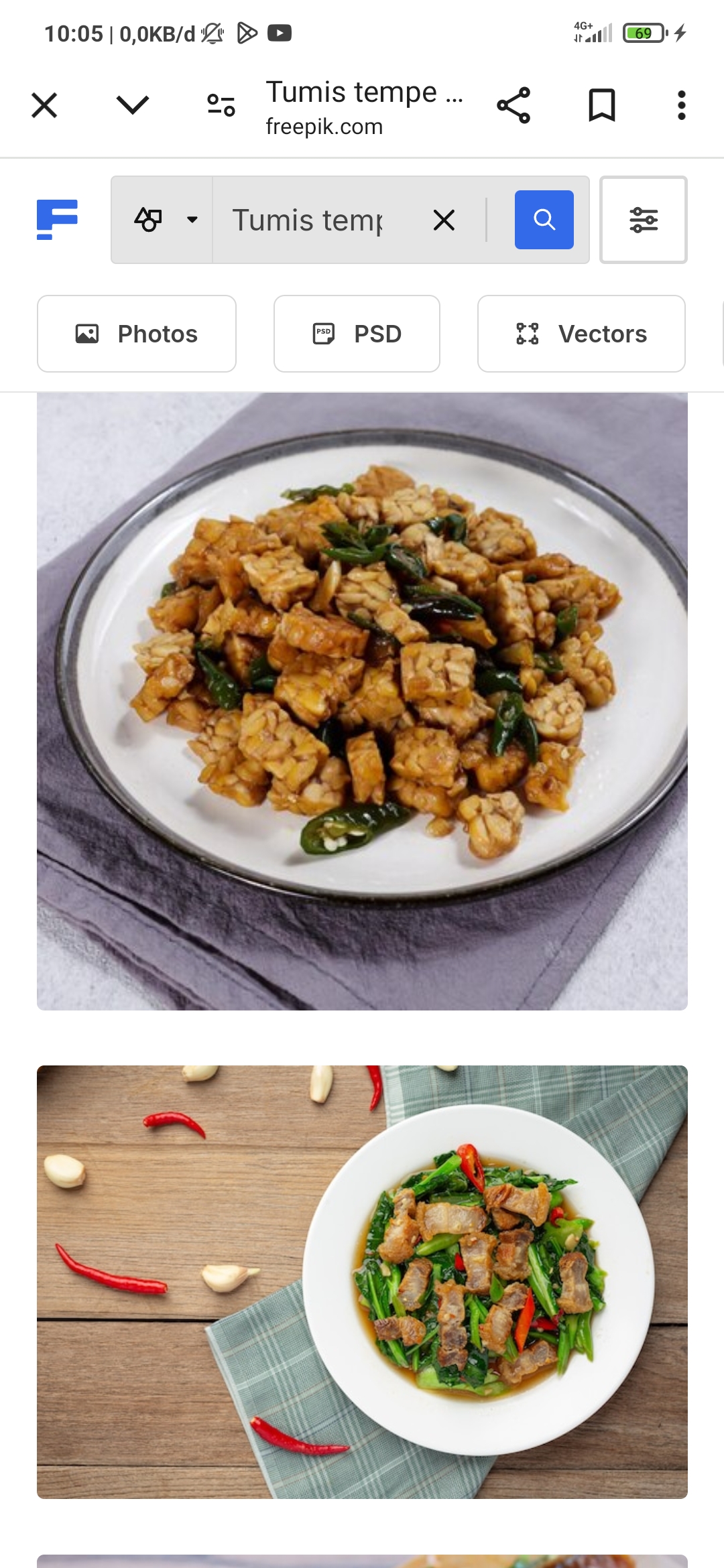 Tumis tempe kecap