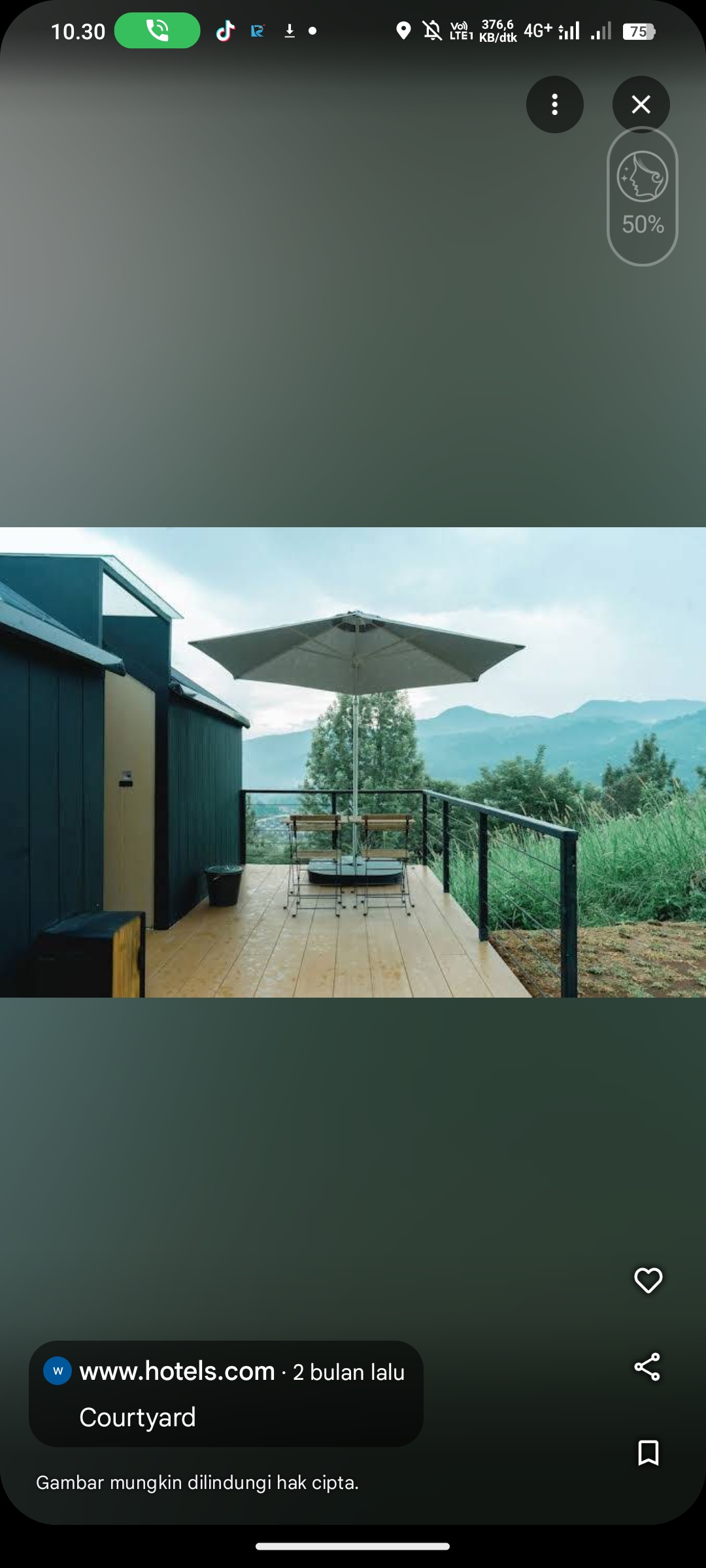 Bobocabin Gunung Mas Puncak