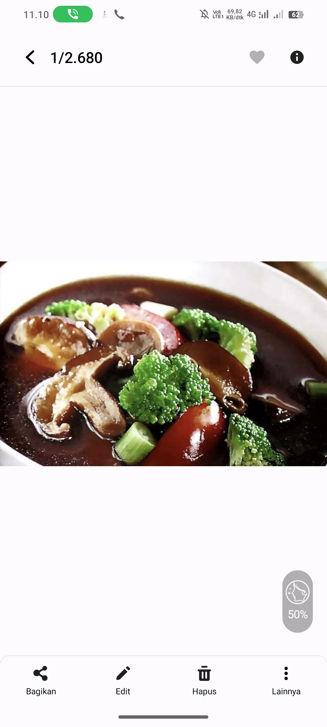 Semur Jamur Brokoli
