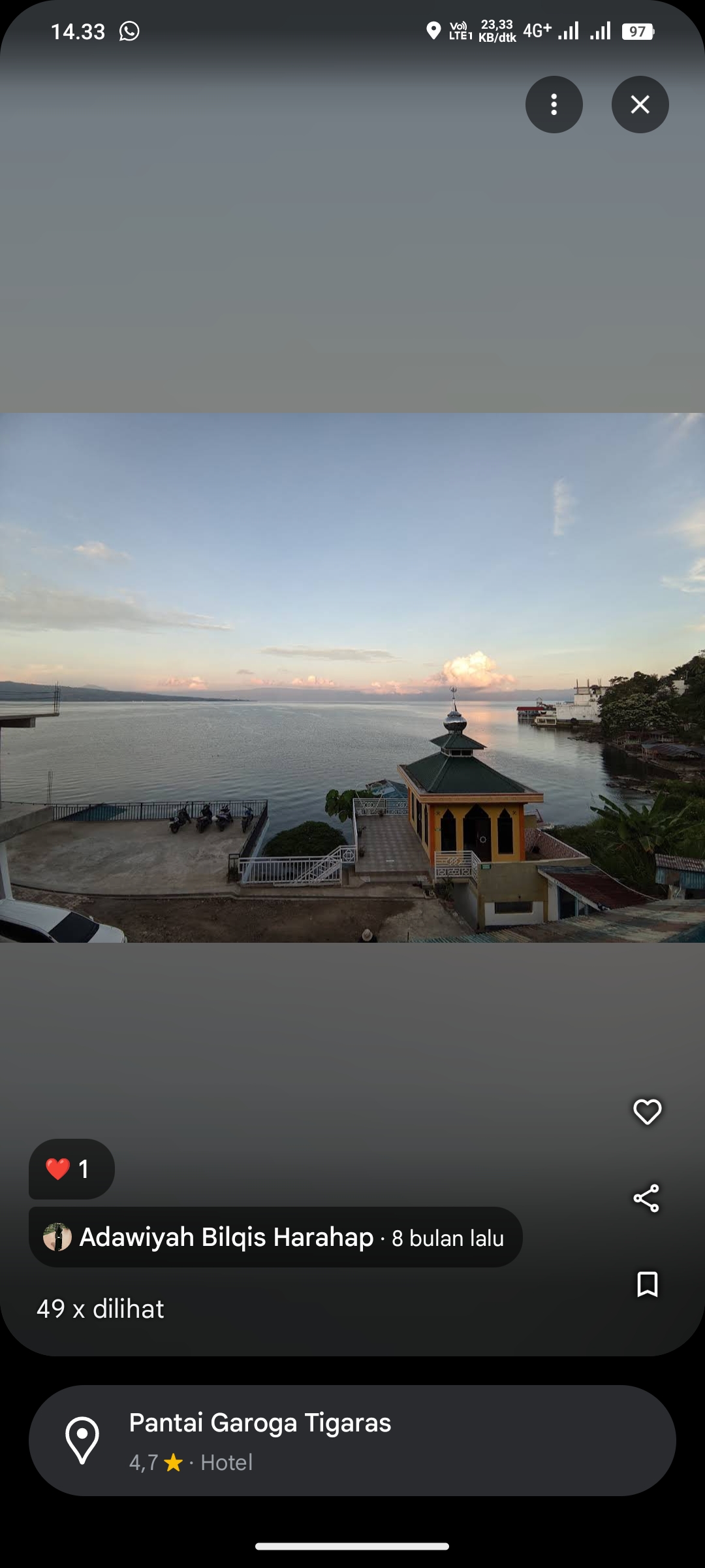 Pantai Tigaras