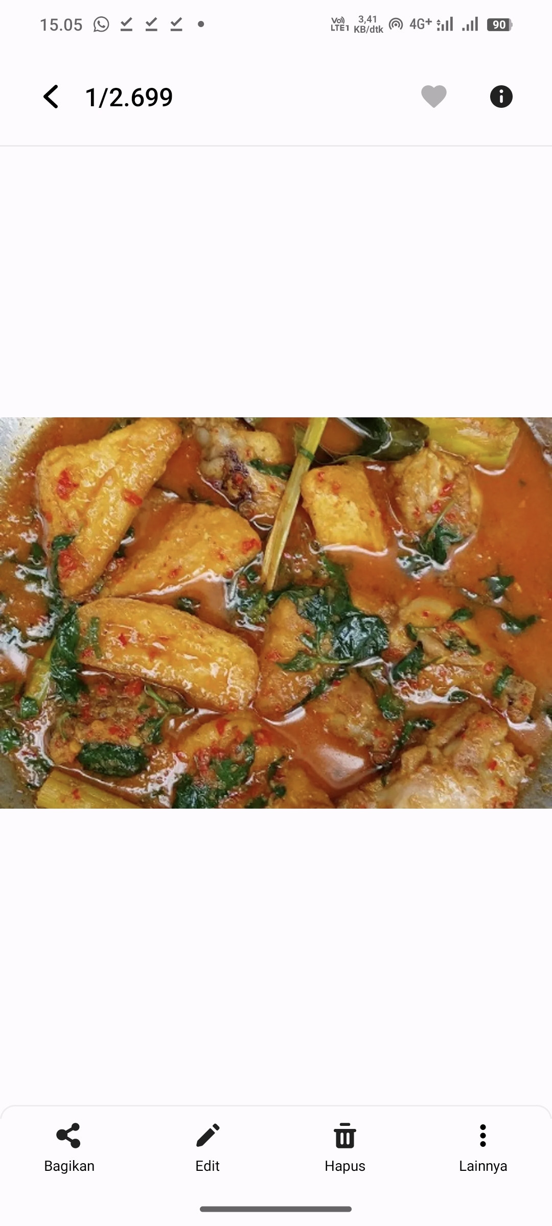 Ayam Tahu Woku Kemangi