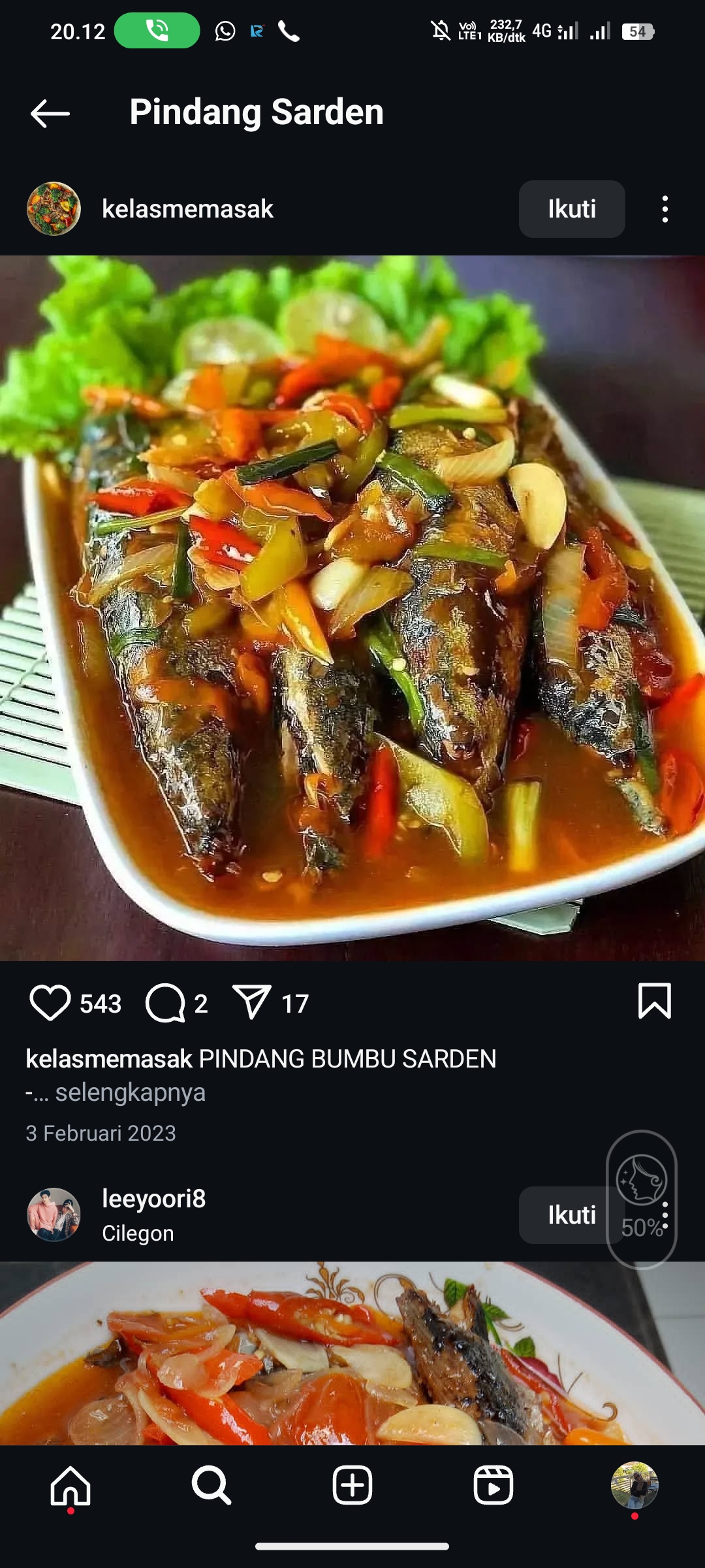 Pindang Sarden