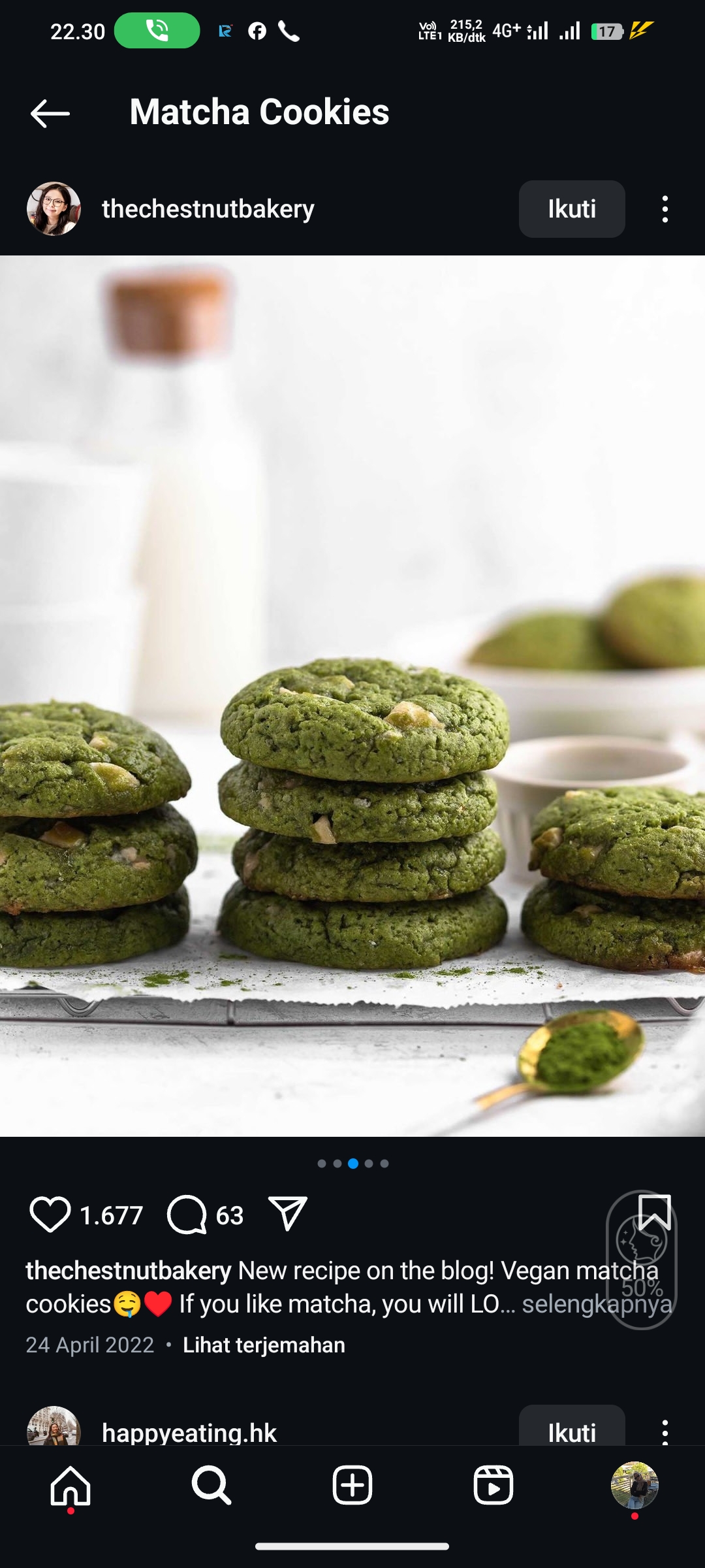 Matcha Cookies