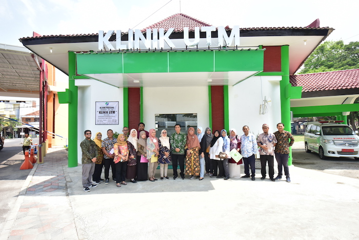 FASILITAS PENUNJANG: Peresmian Klinik Pratama UTM.