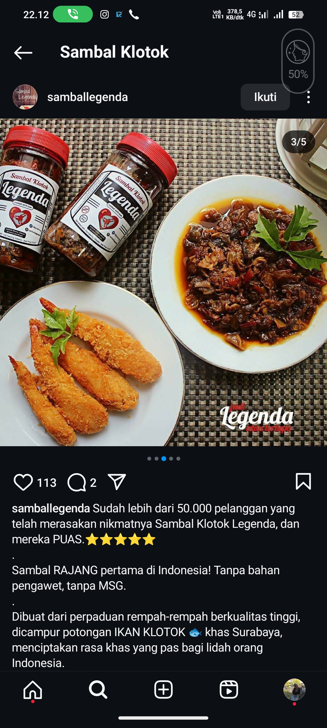 Sambal Klotok