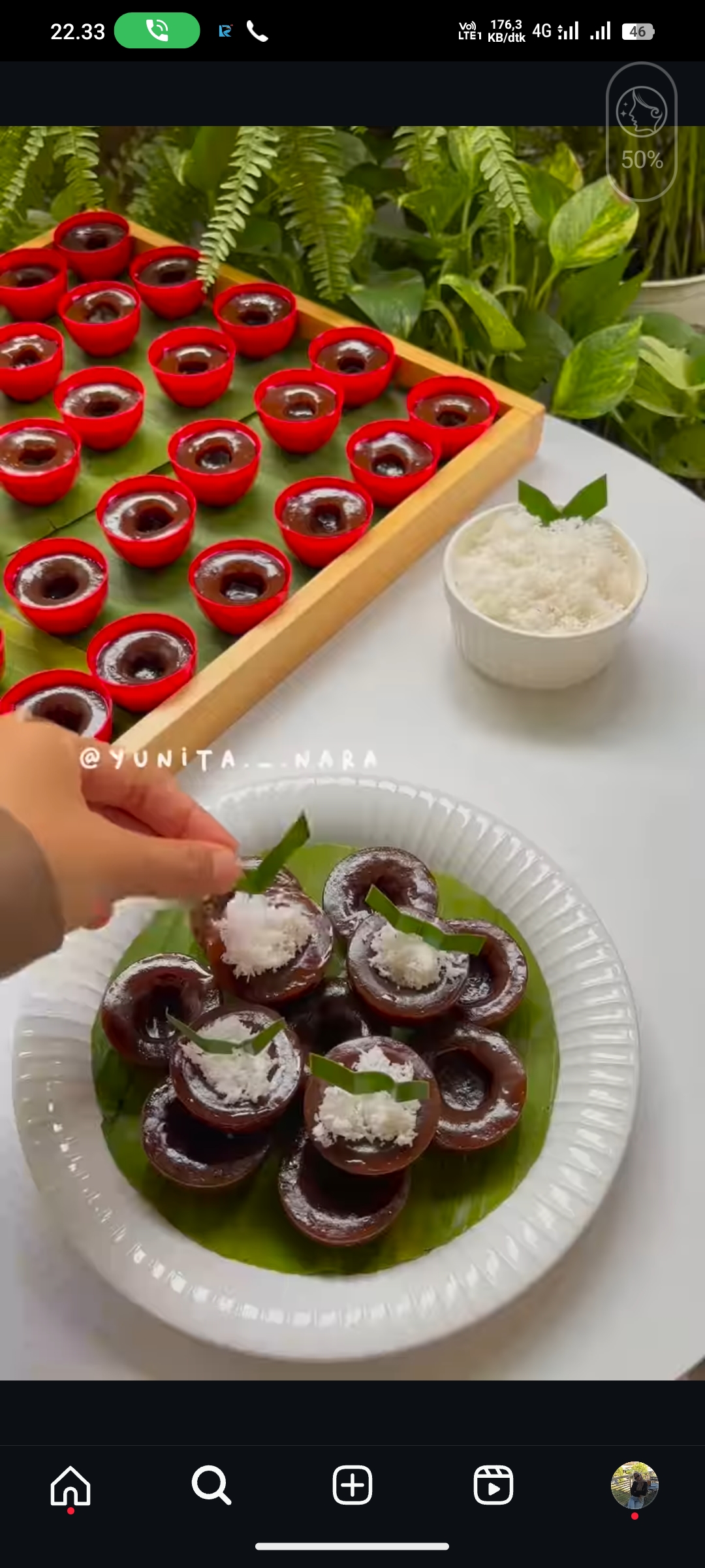 Kue Lumpang Cokelat