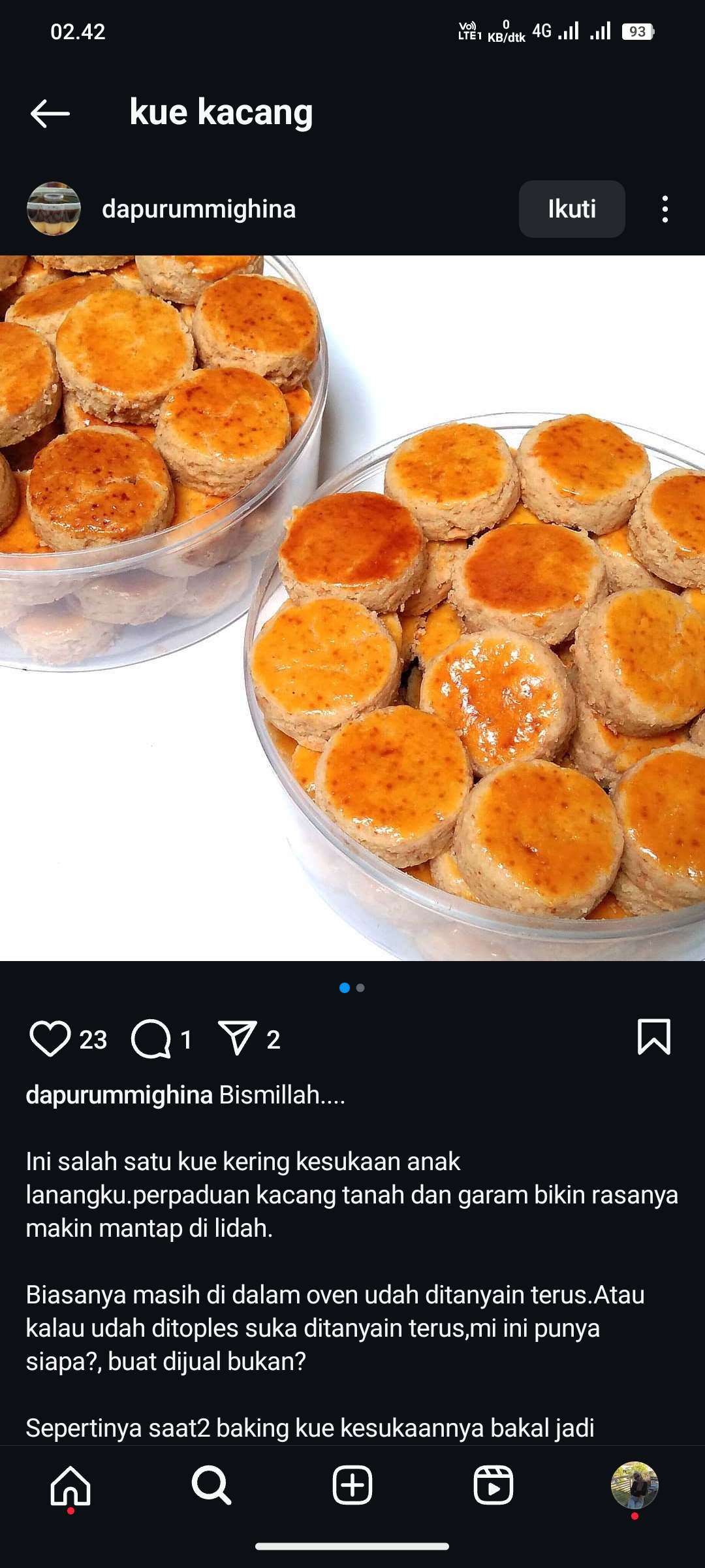 Kue Kacang