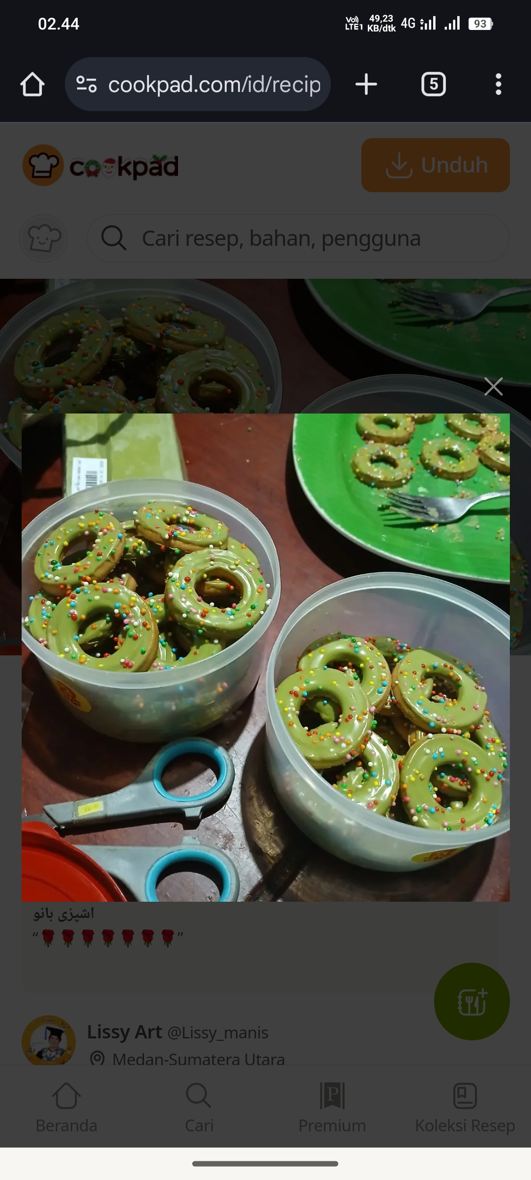 Kukis Krans Natal