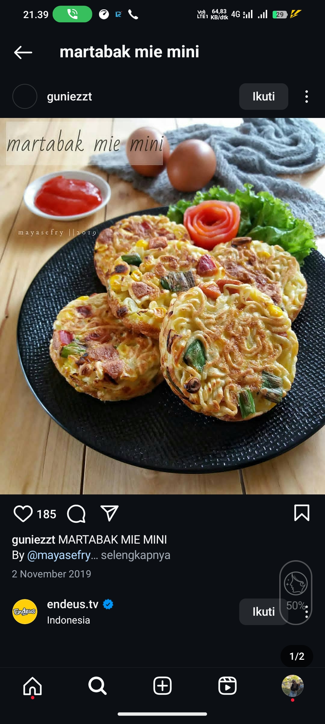 Martabak Mie Mini