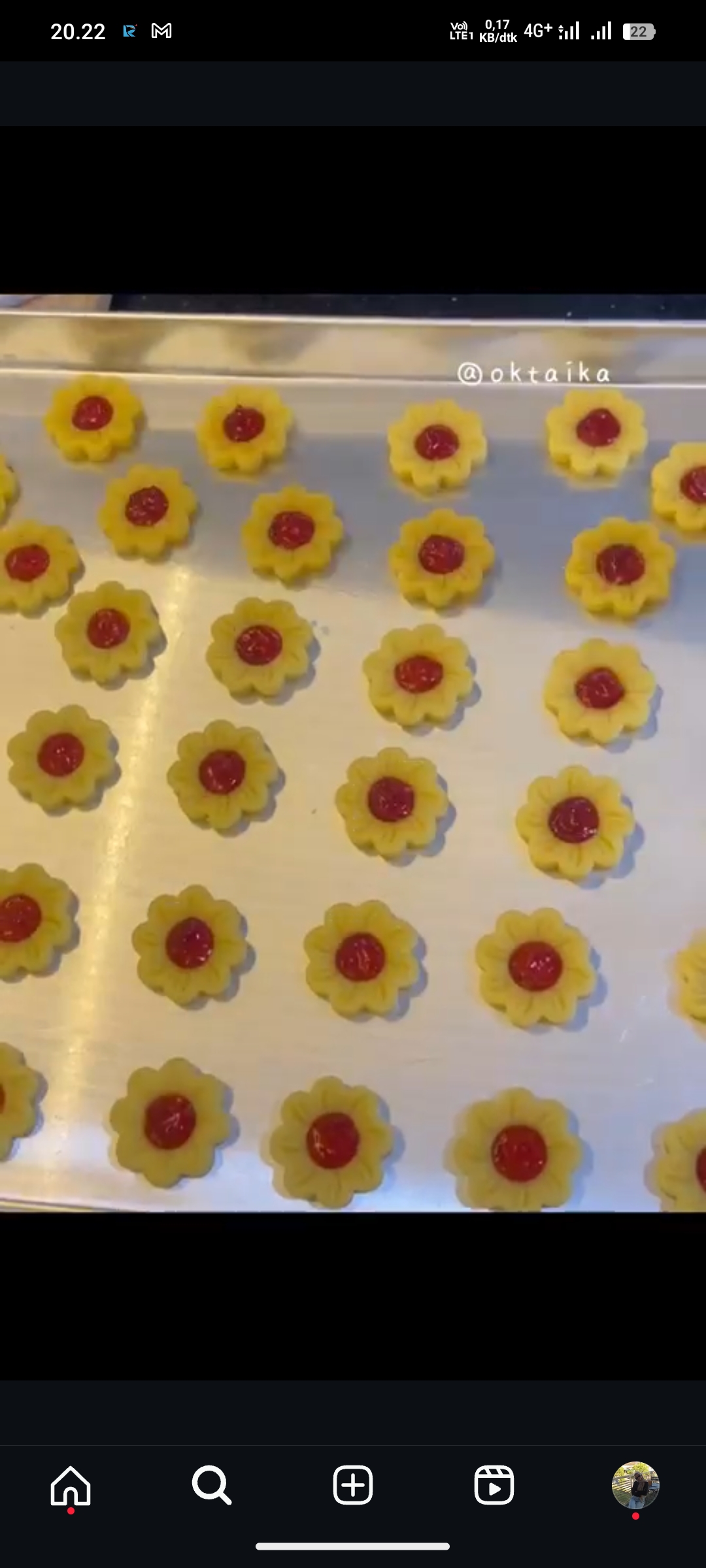 Berry Jam Cookies/Kukis Selai Beri