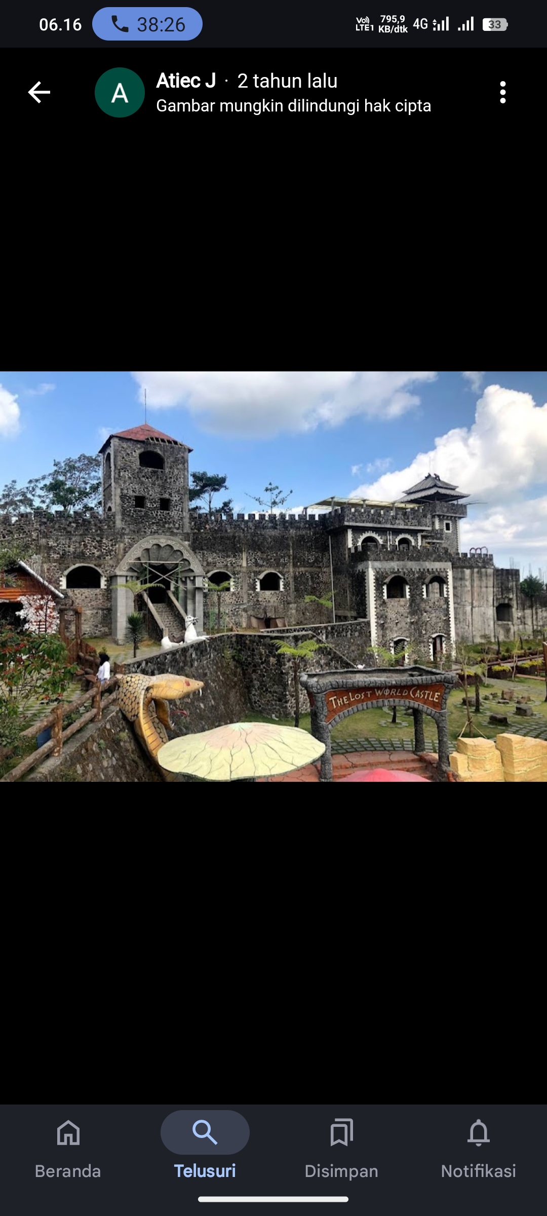 The Lost World Castle