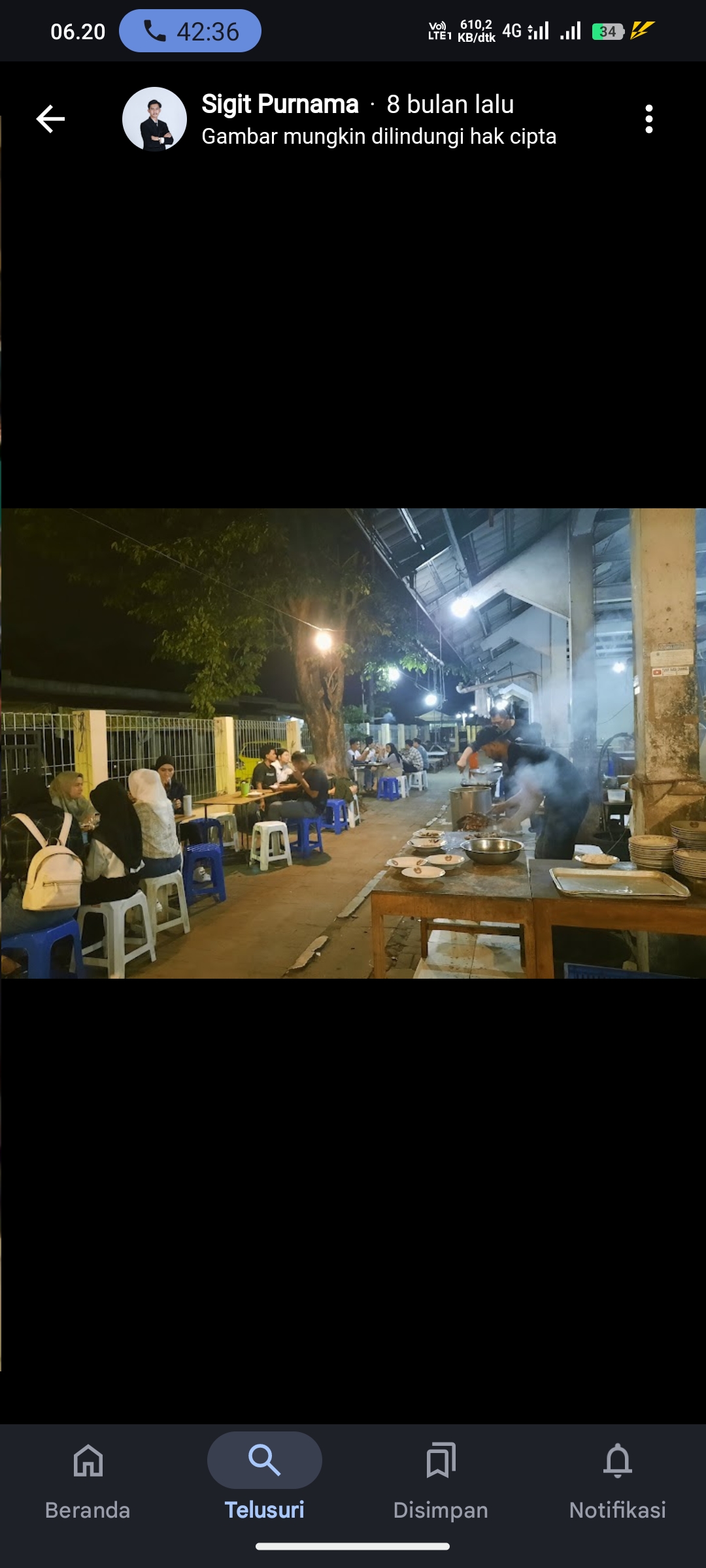 Sate Klathak Pak Bari