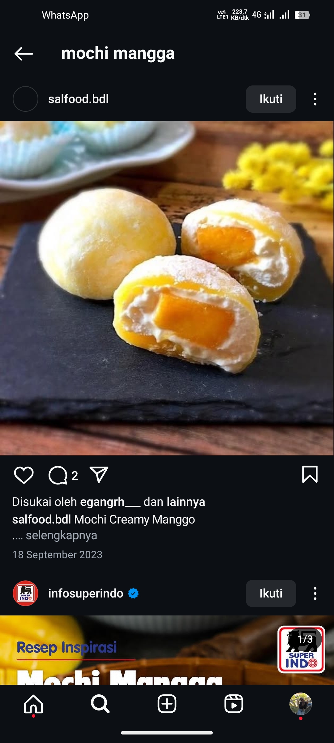 Mochi Mangga