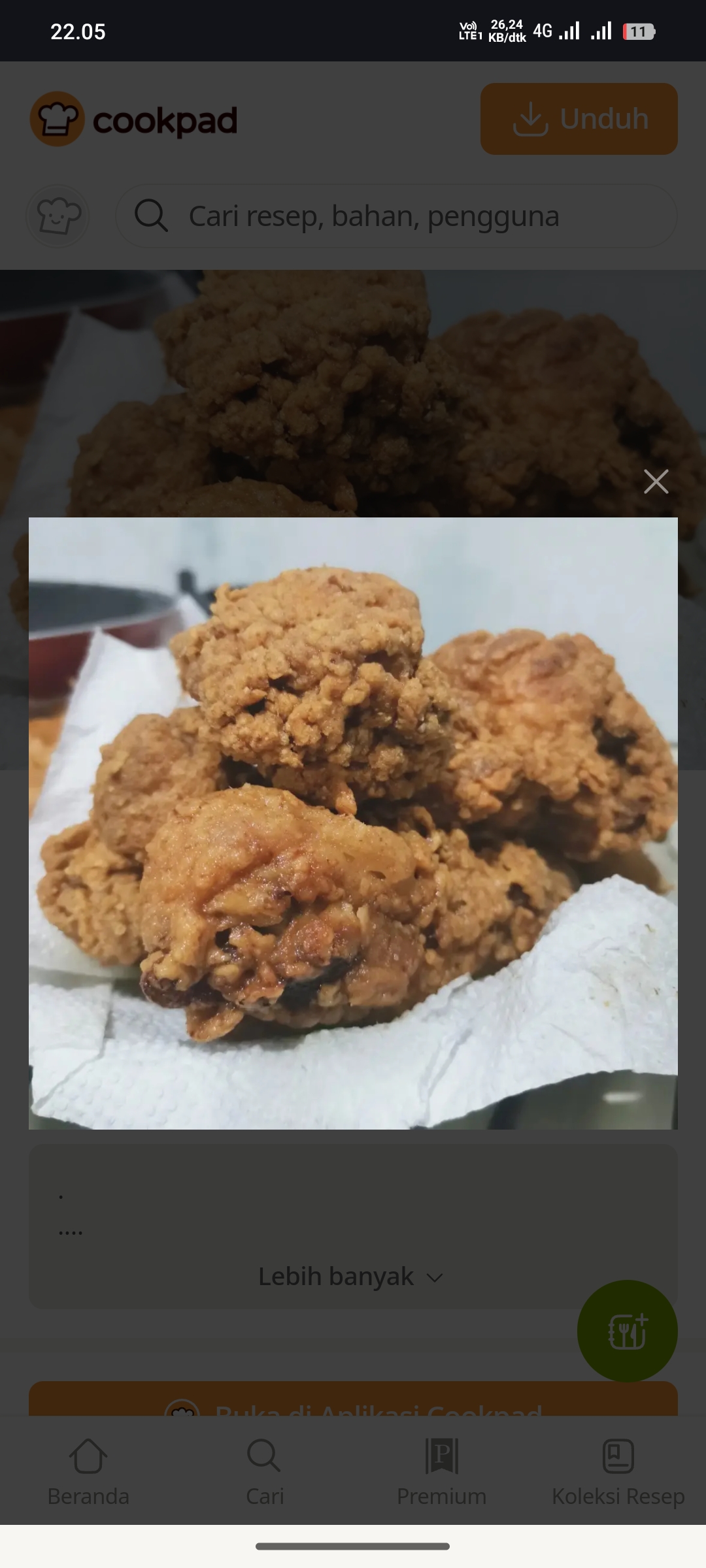 Ayam Goreng Krispi dengan Bumbu Kari