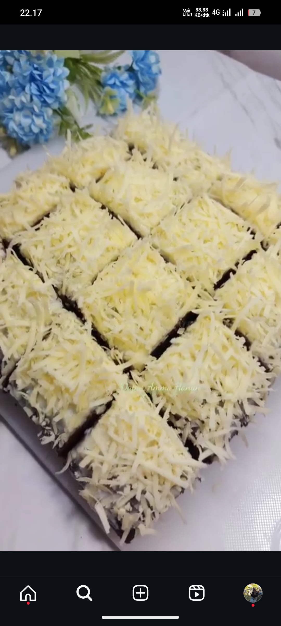 Cake Potong Coklat Keju