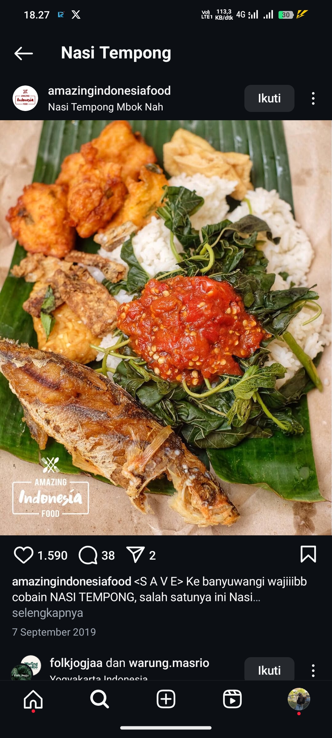Nasi Tempong