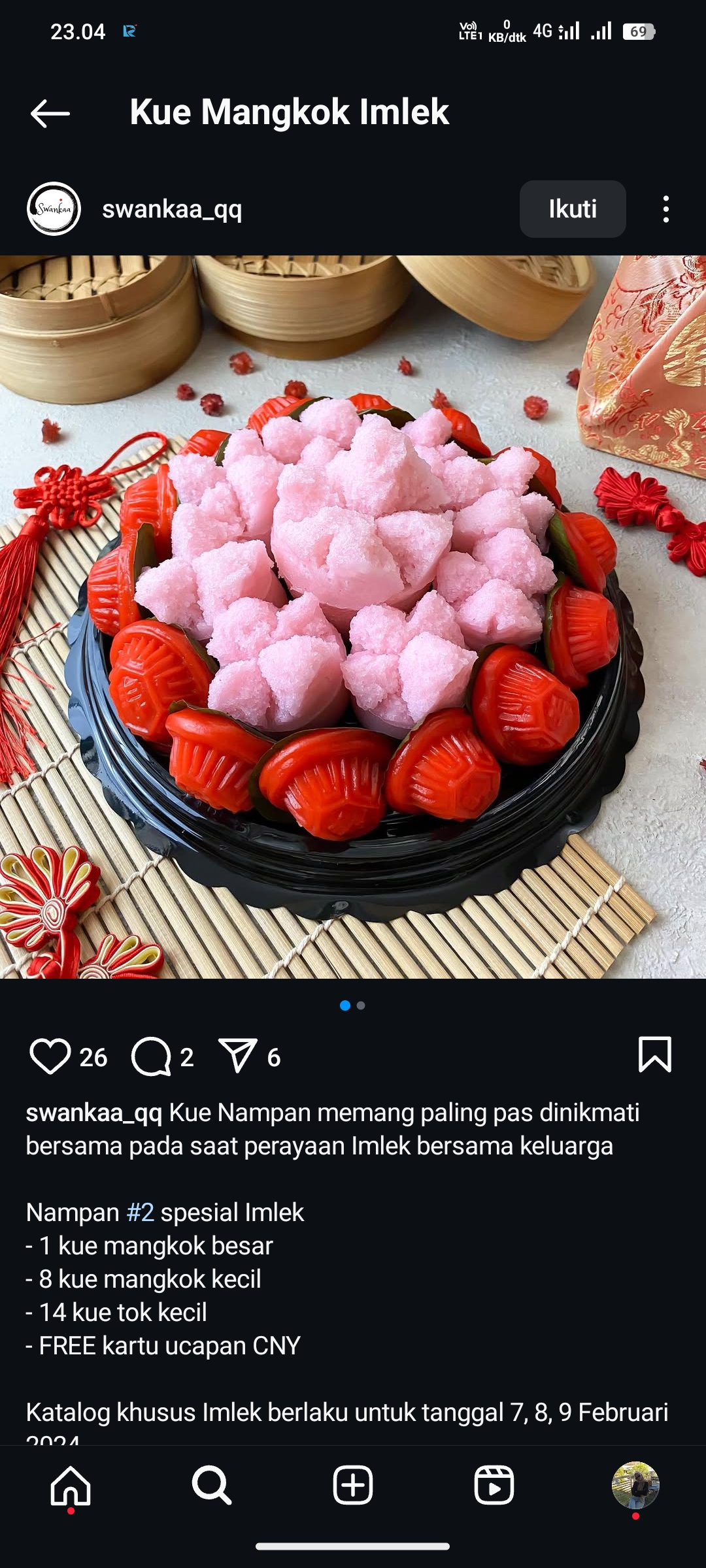 Kue Mangkok Imlek