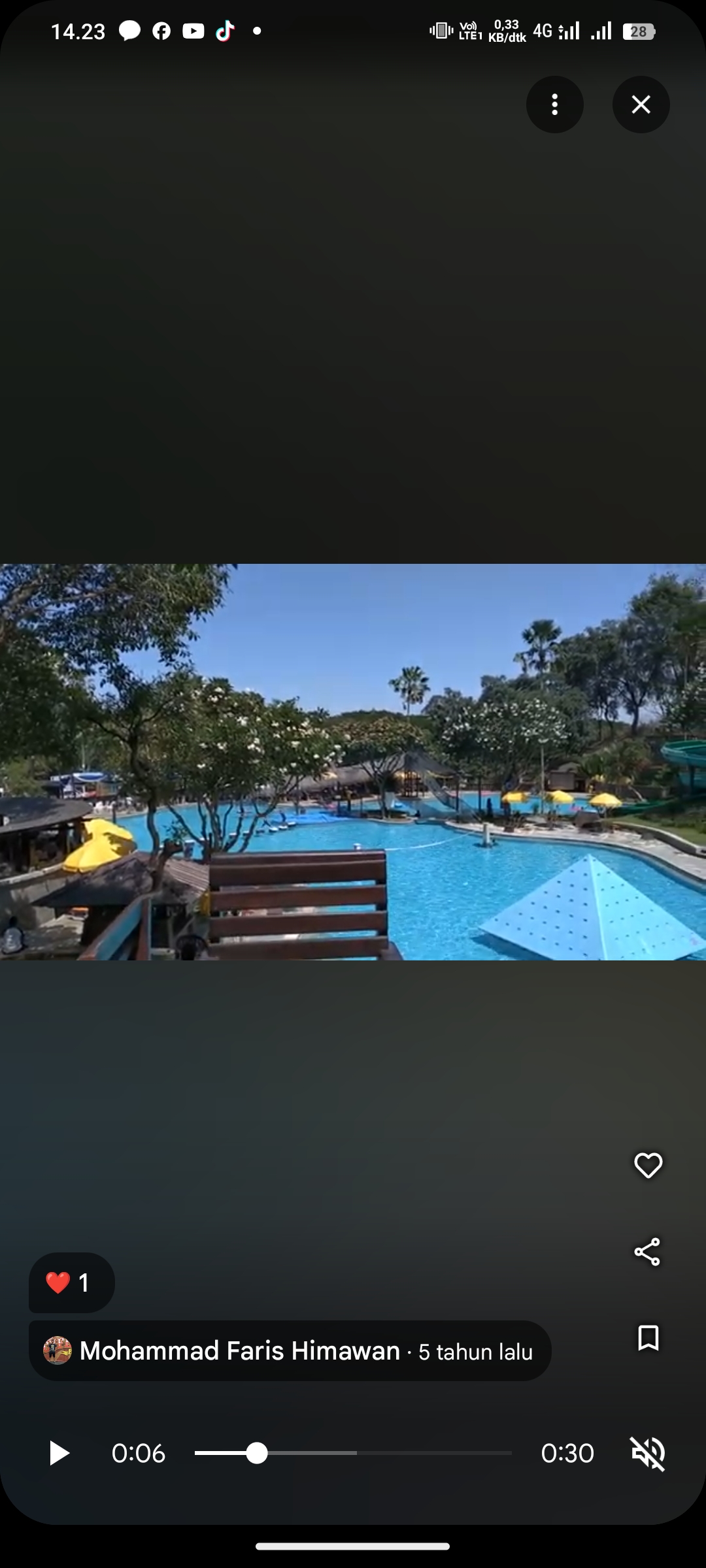 The Taman Dayu Waterpark