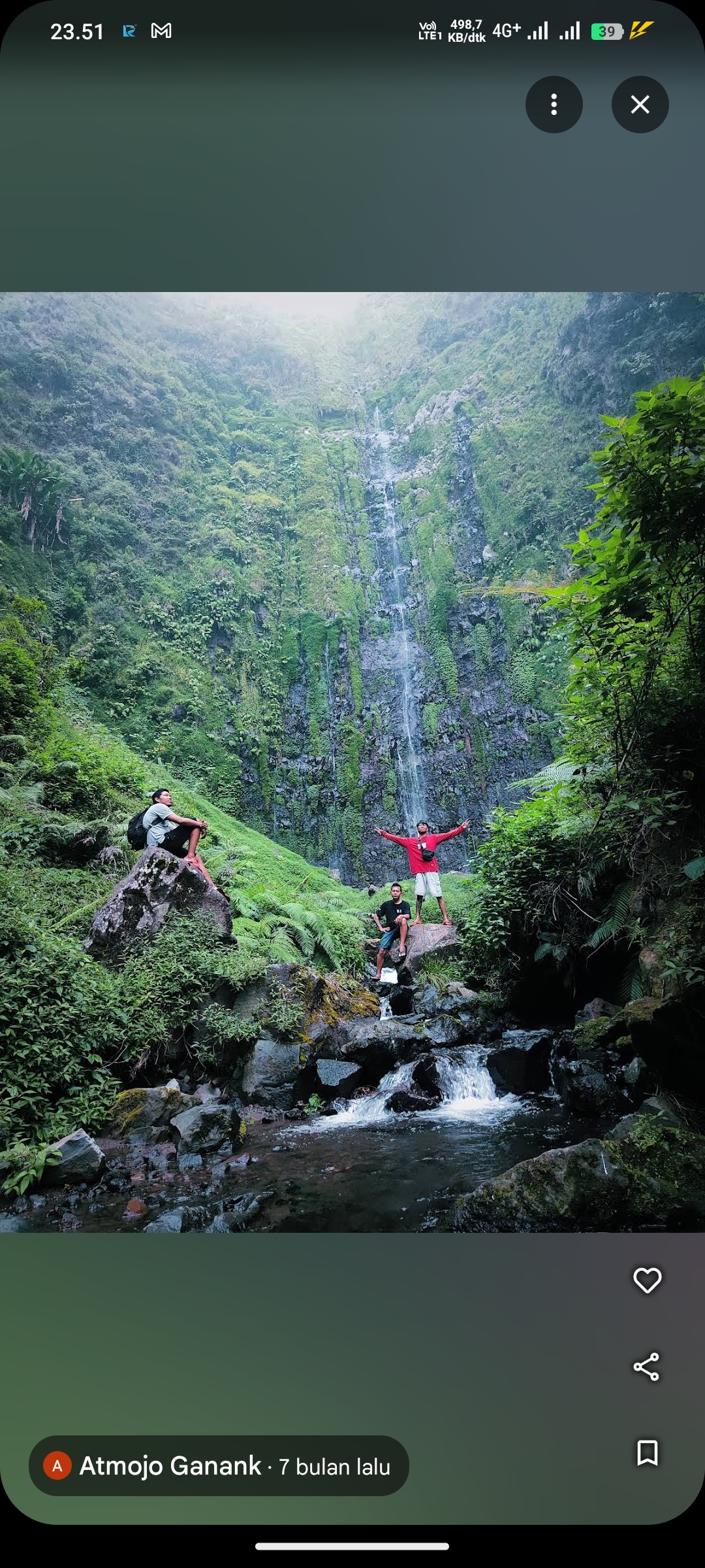 Air Terjun Semuncar