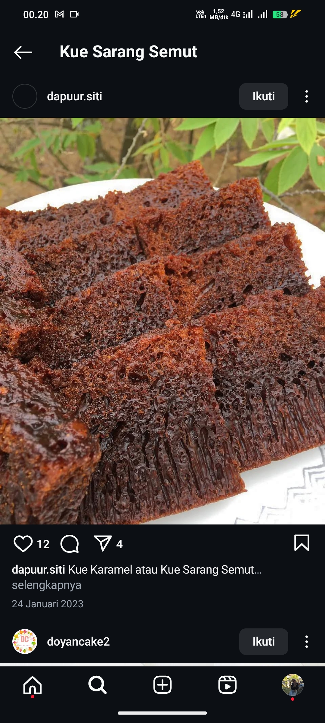 Kue Sarang Semut