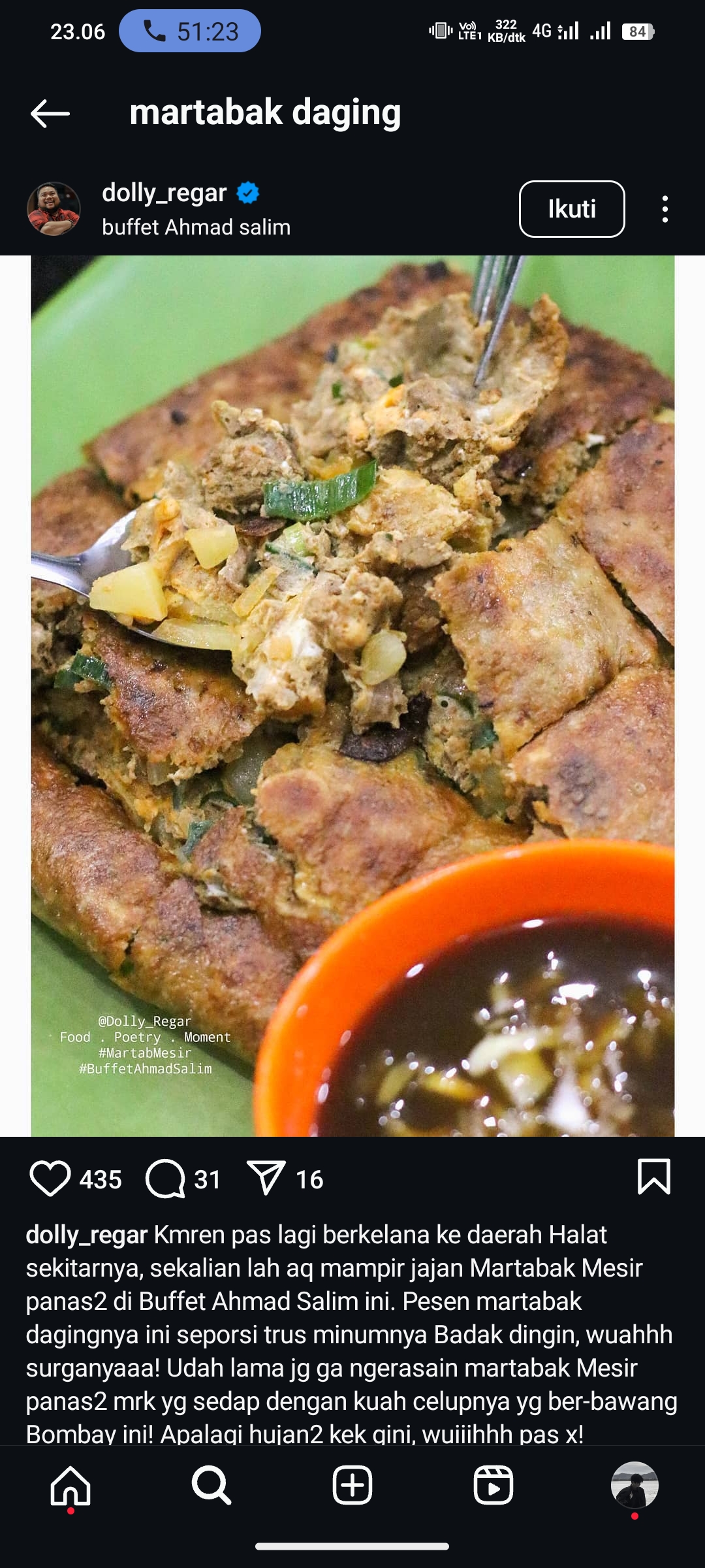 Martabak Daging