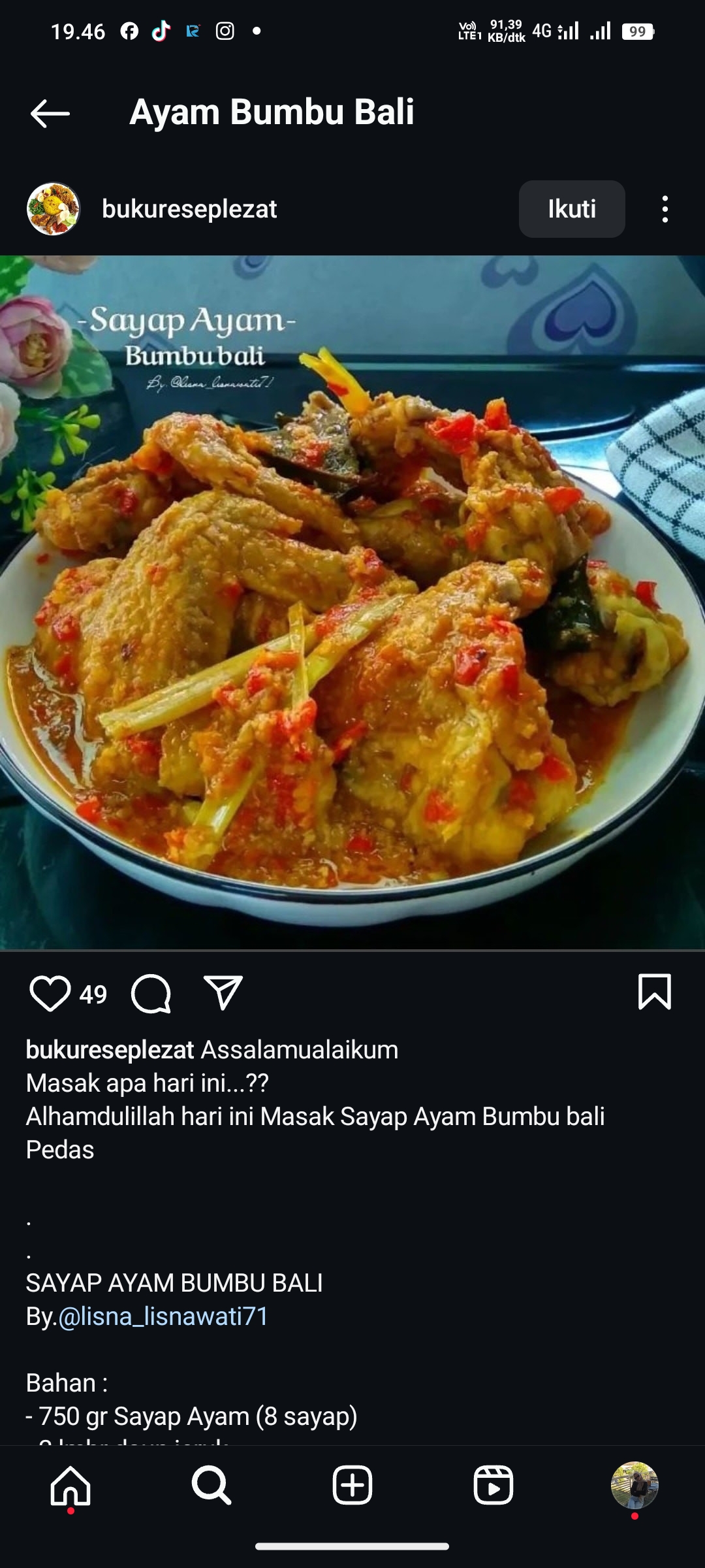 Ayam Bumbu Bali