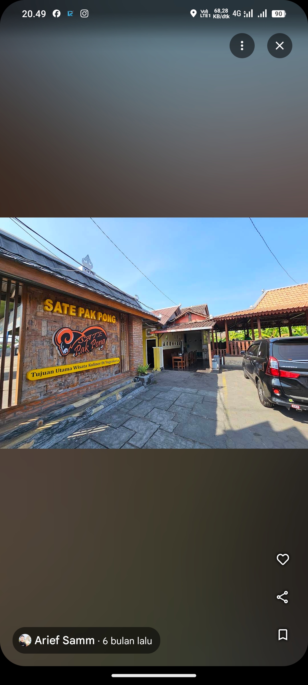 Sate Klathak Pak Pong