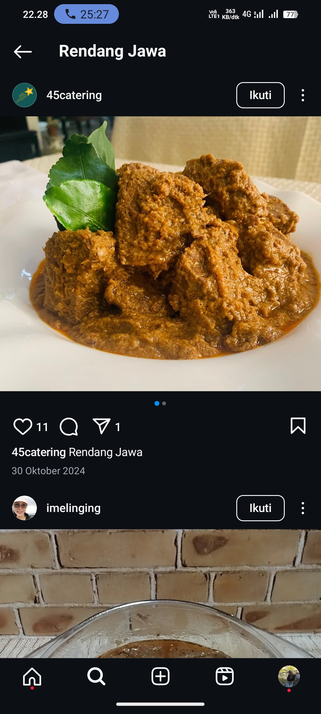 Jawa Empuk dan Berbumbu Meresap