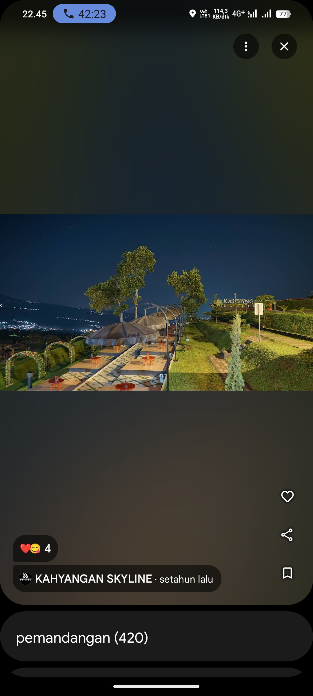 Kahyangan Skyline