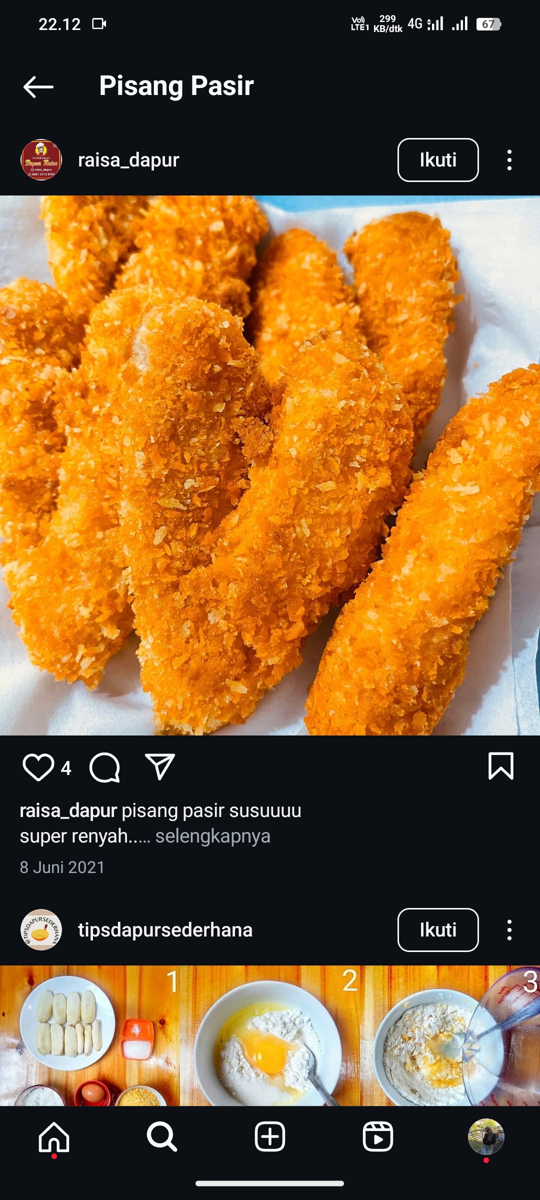 Pisang Pasir