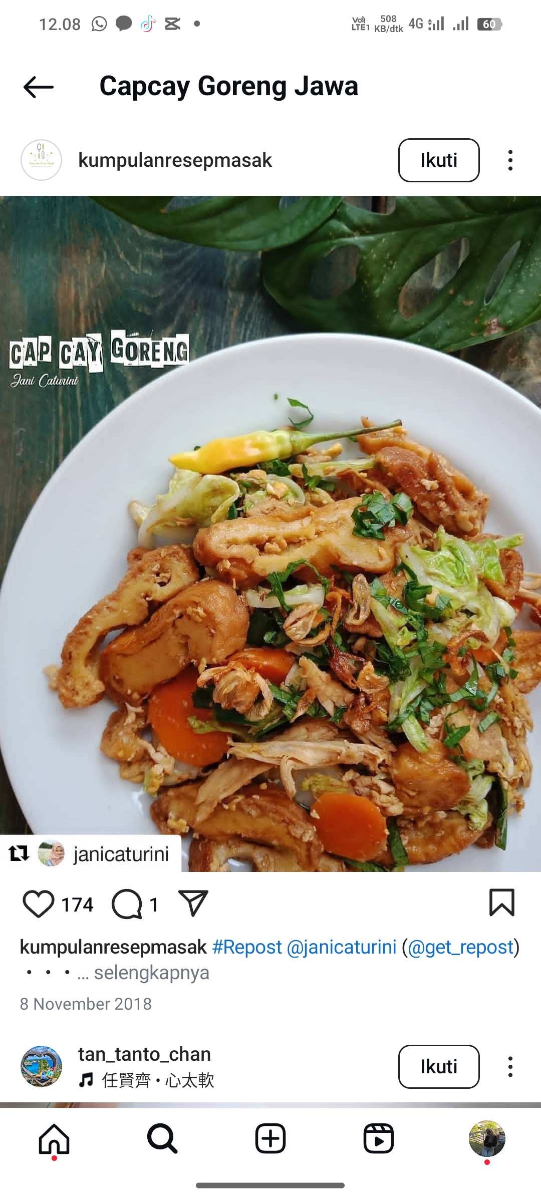 Capcay Goreng Jawa