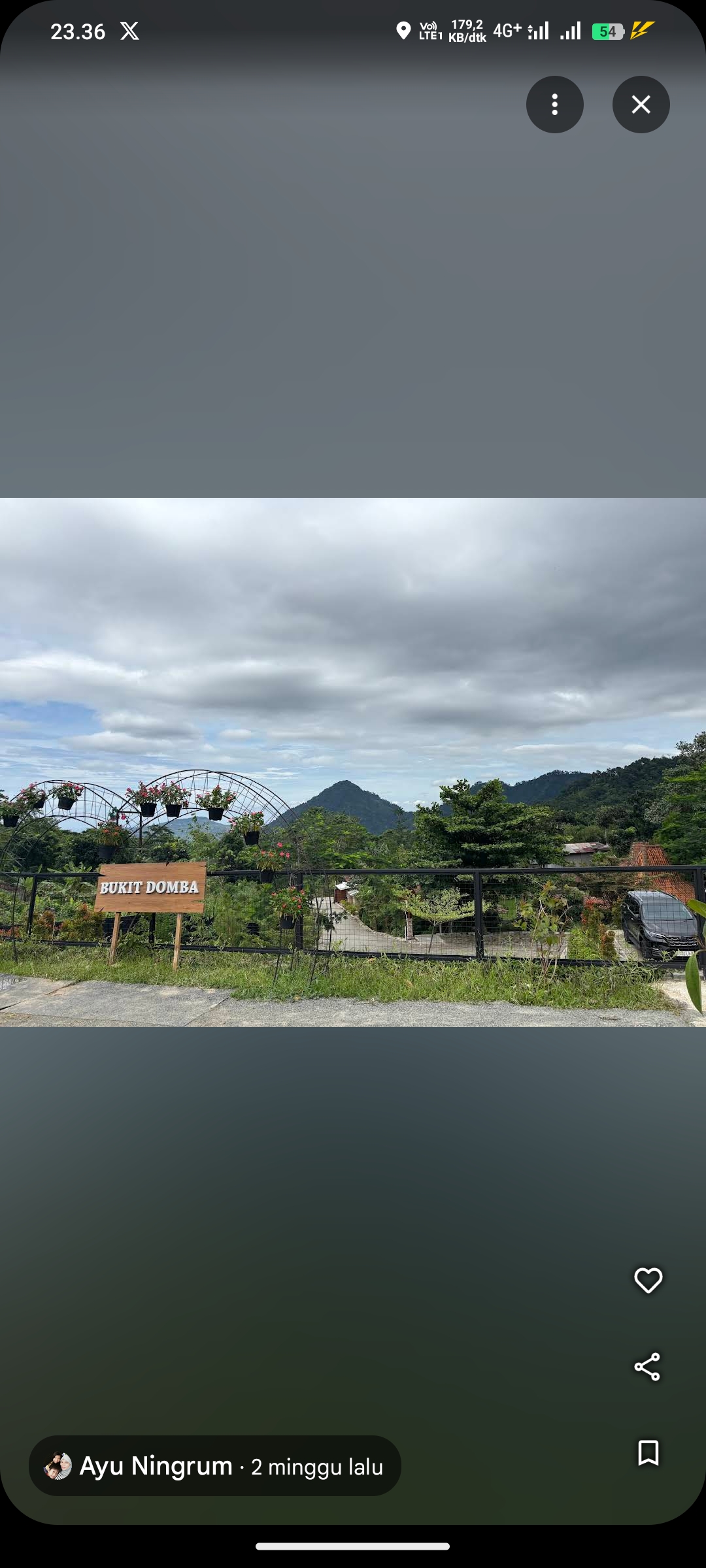 Bukit Domba di Sentul