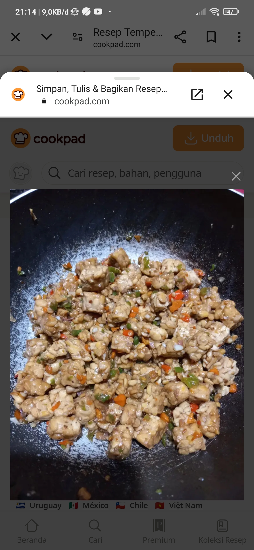 Tempe Chili Padi