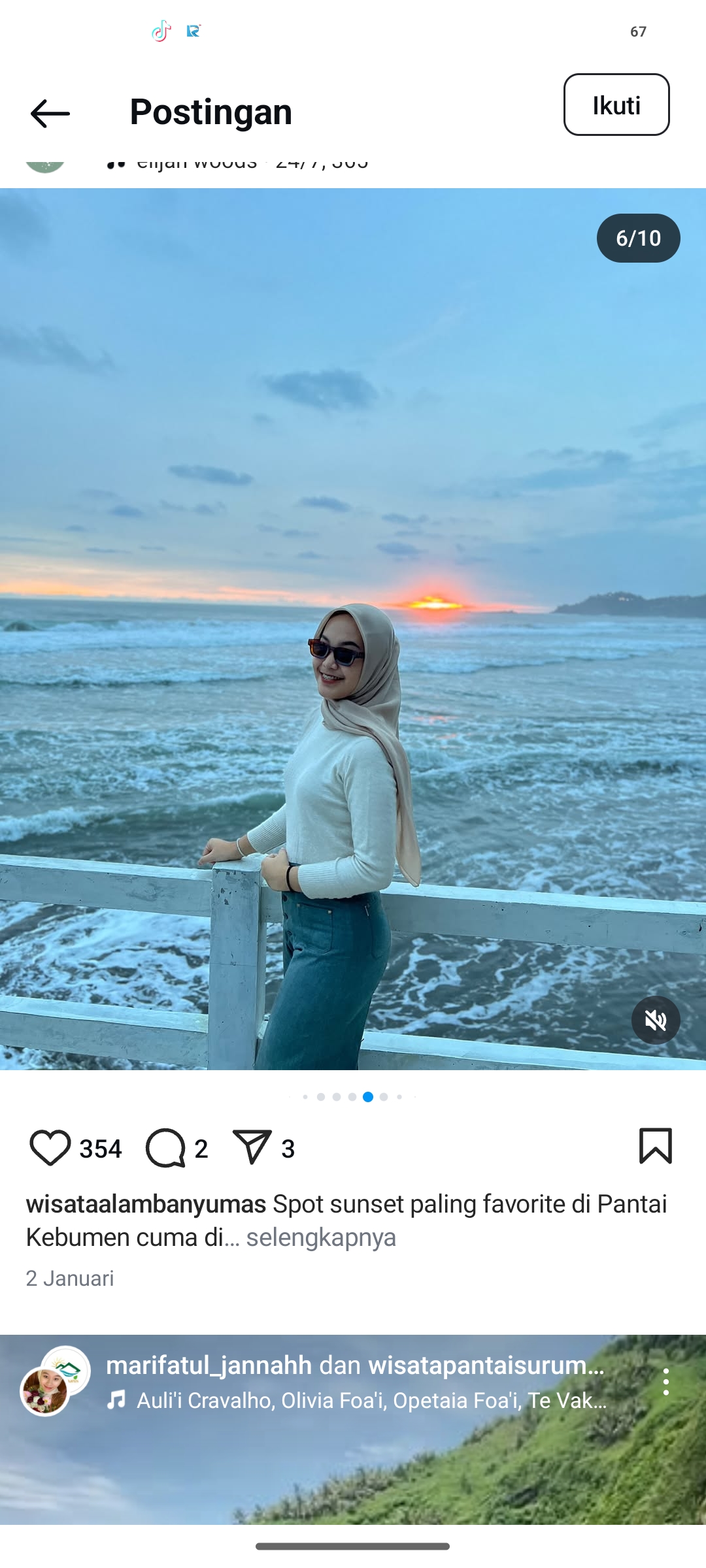 Pantai Surumanis Kebumen