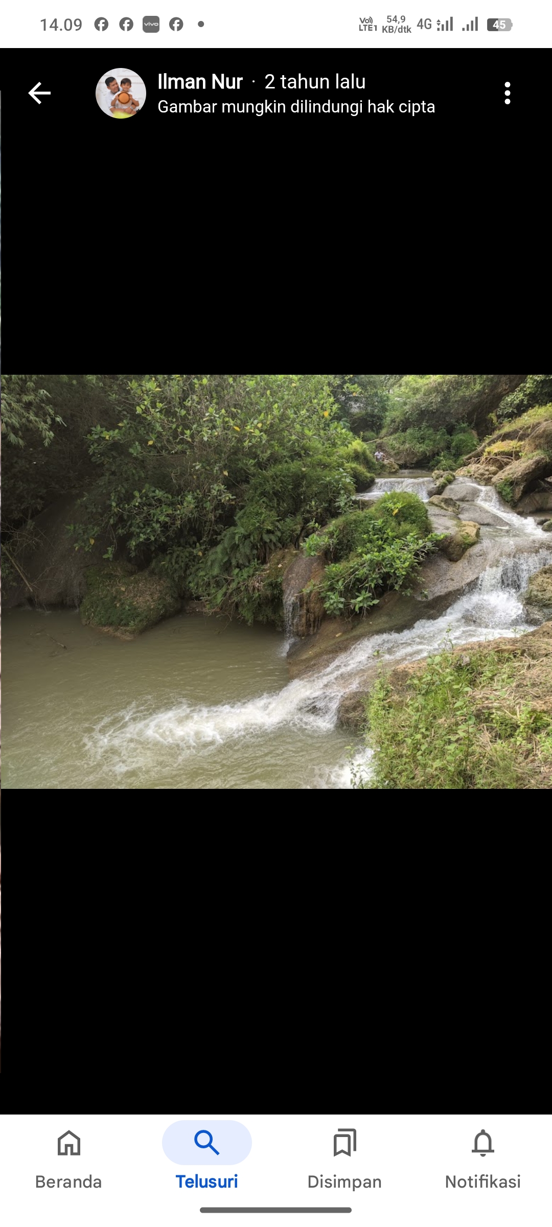 Air Terjun Banyulangse