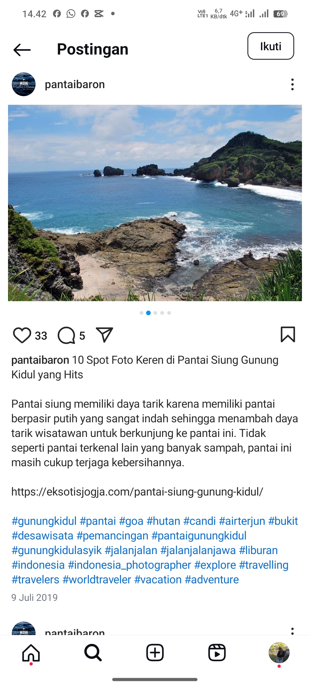 Pantai Baron