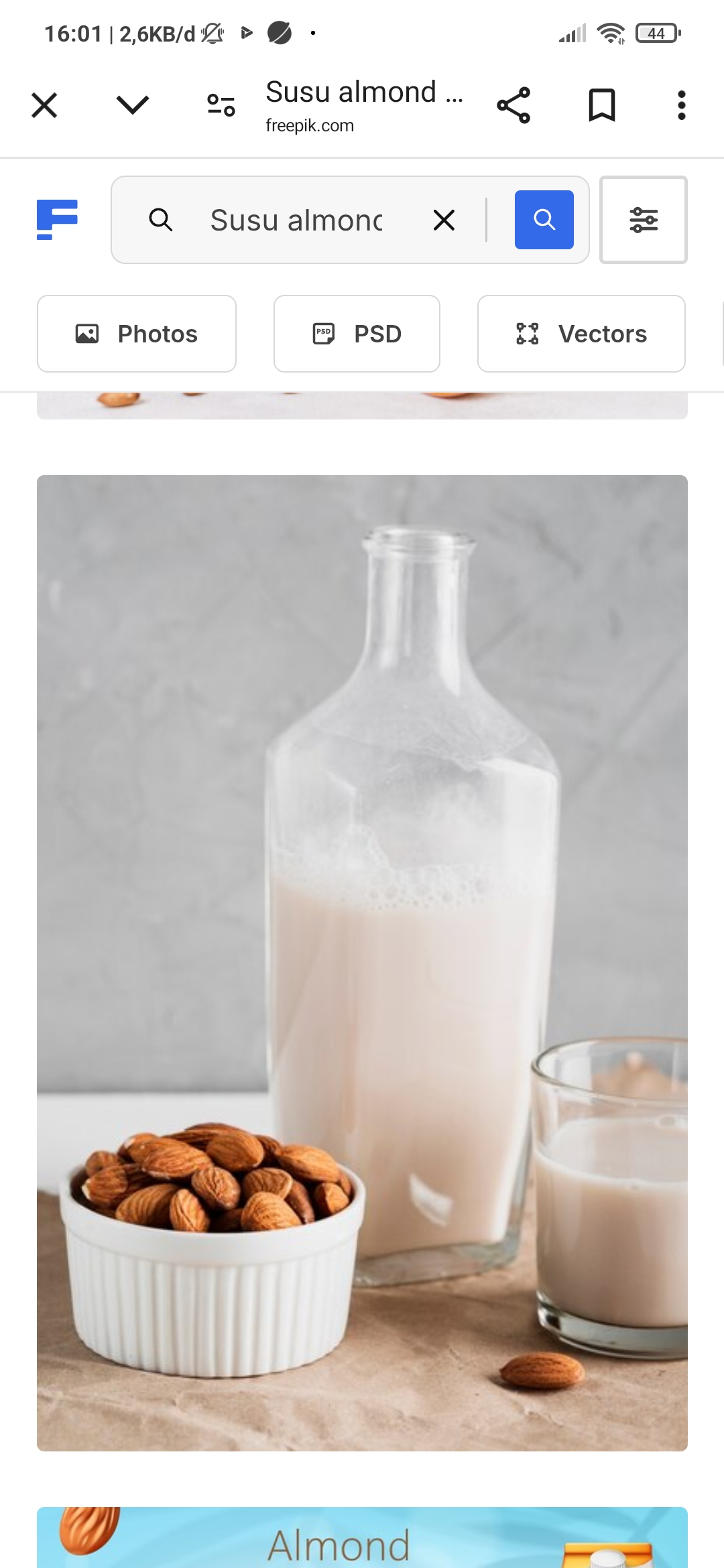 Susu Almond