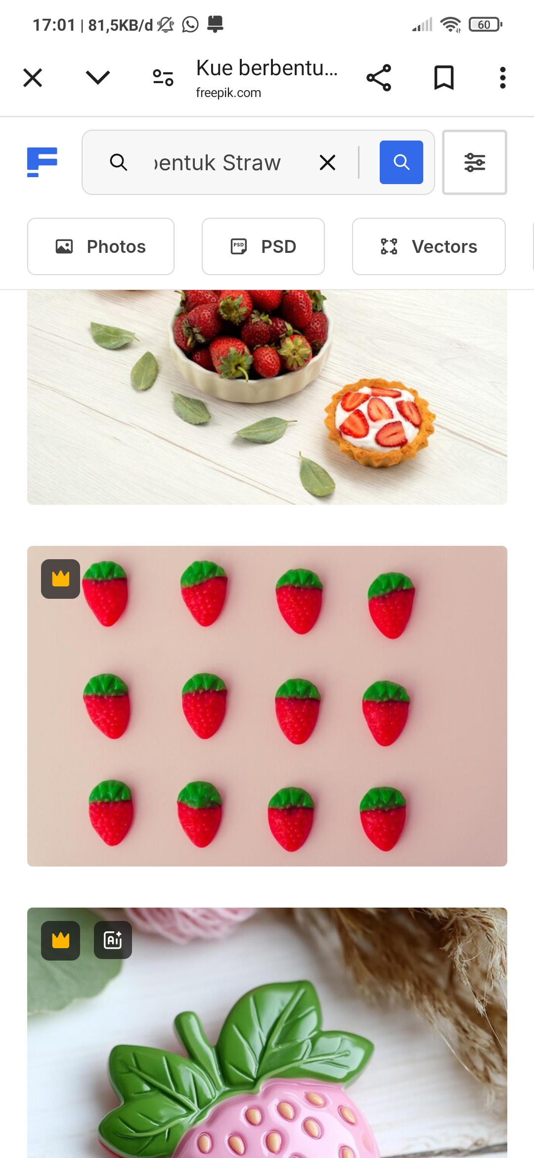 Kue Nastar Strawberry Untuk Lebaran