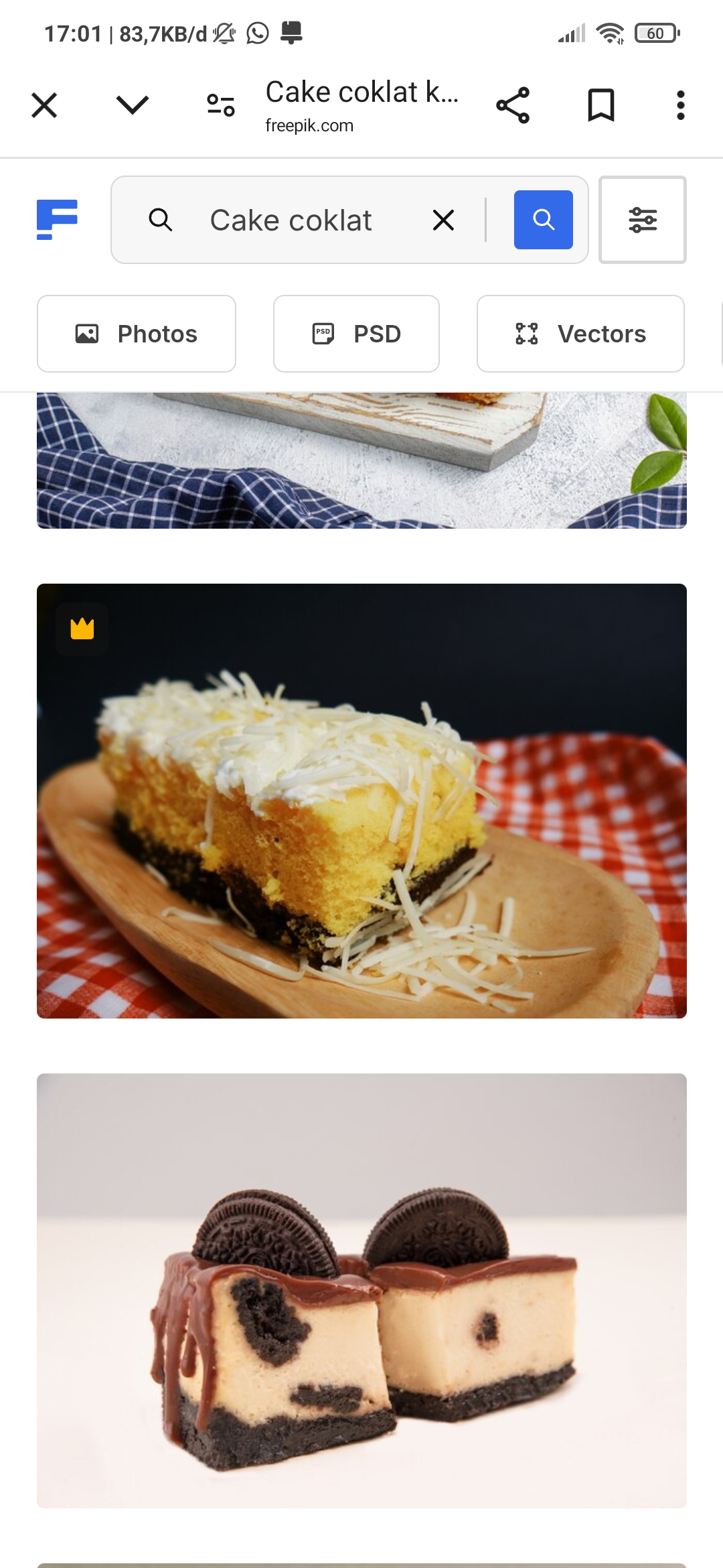 Resep Cake Potong Cokelat Keju enak