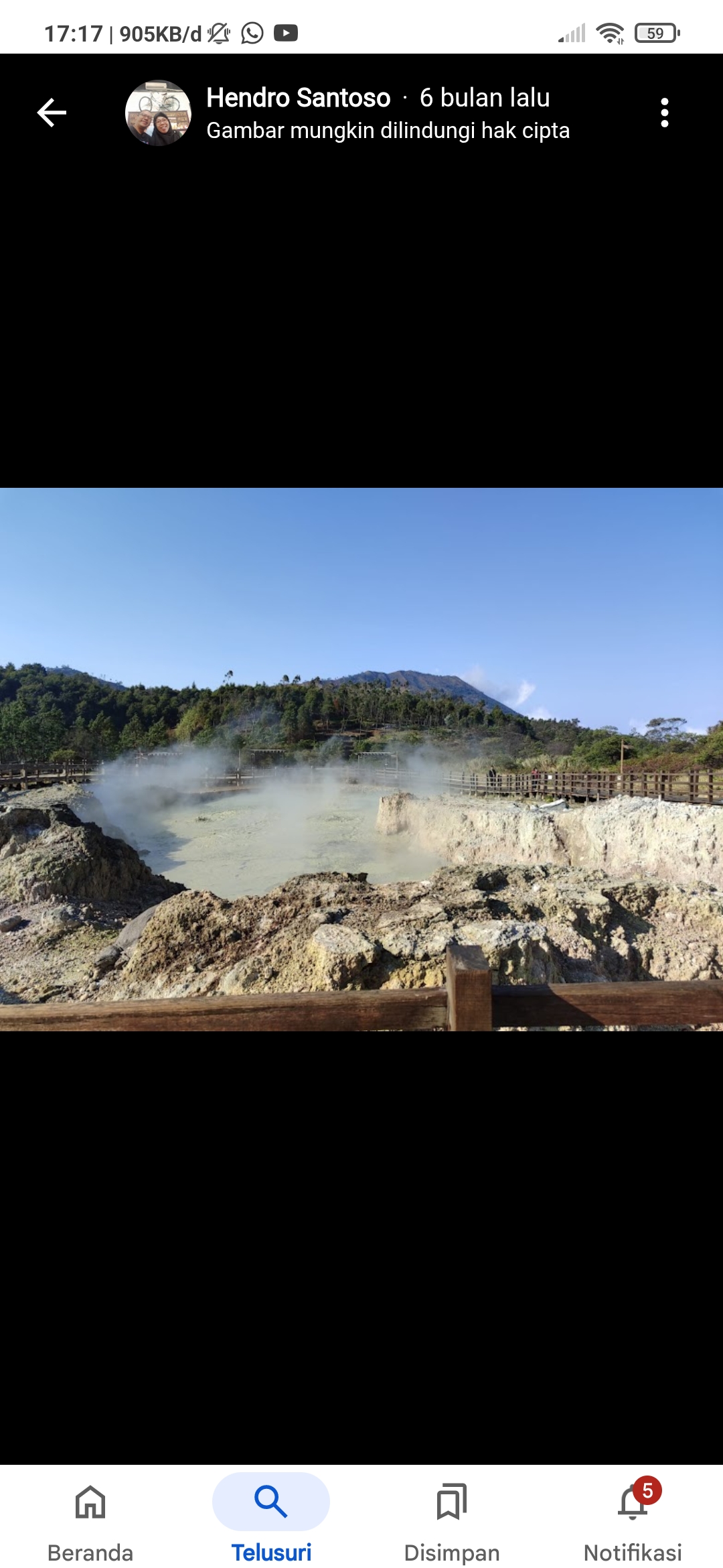 Kawah Sikidang Dieng