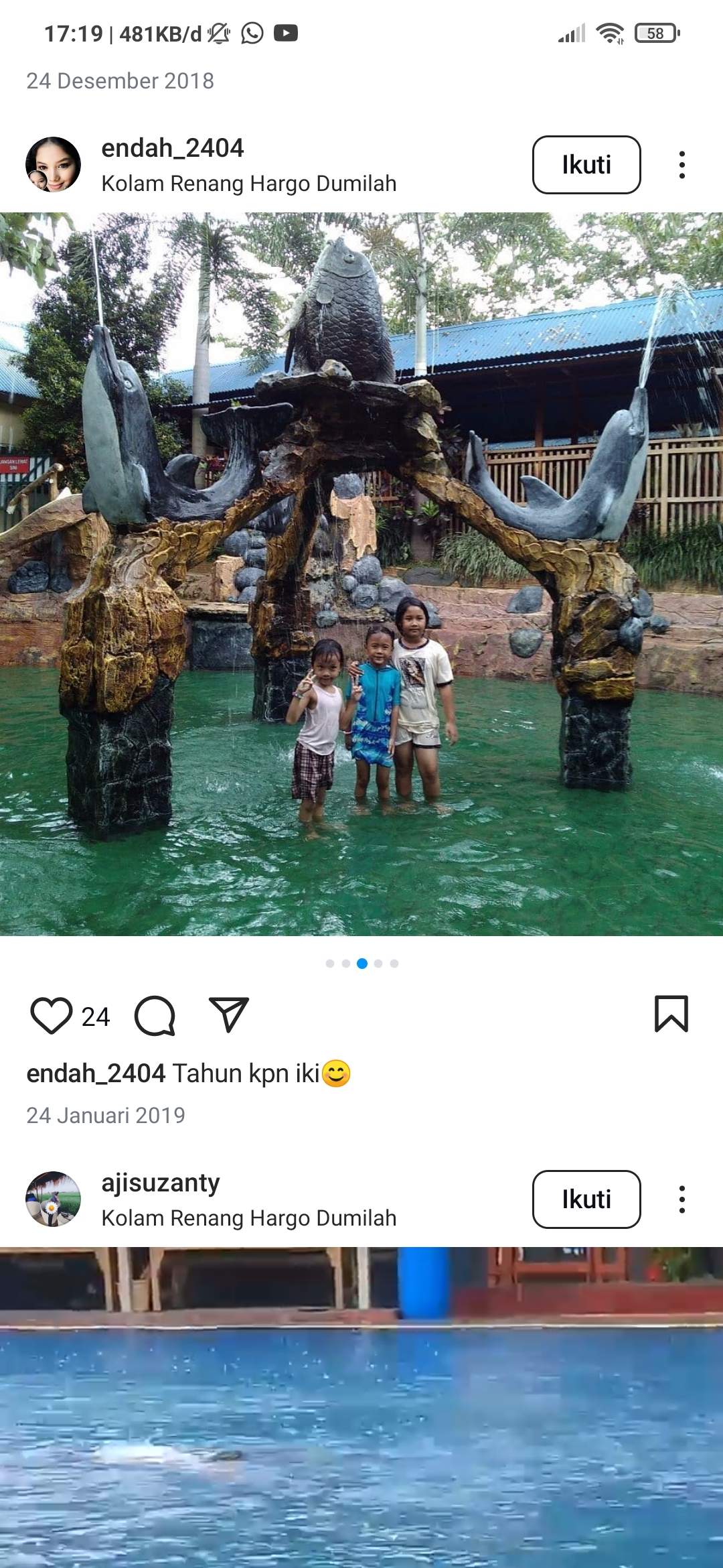Kolam Renang Hargo Dumilah