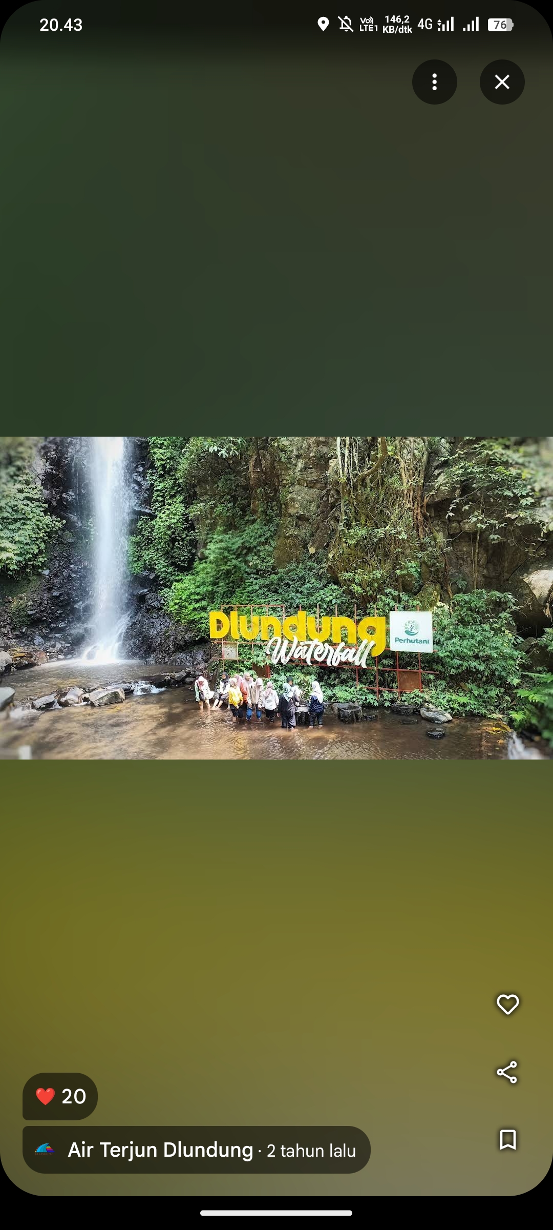 Air Terjun Dlundung