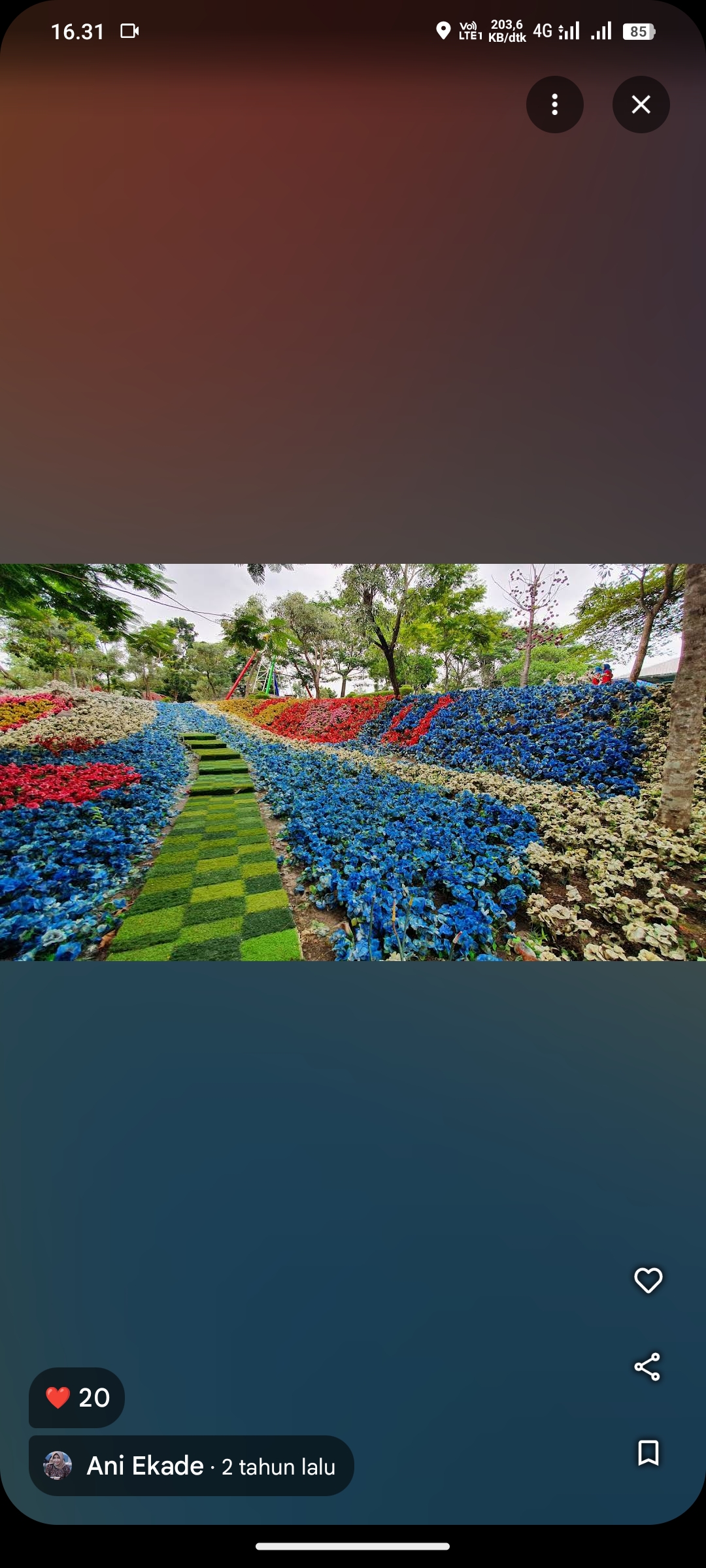 Salah Satu Spot Menarii di Cikao Park